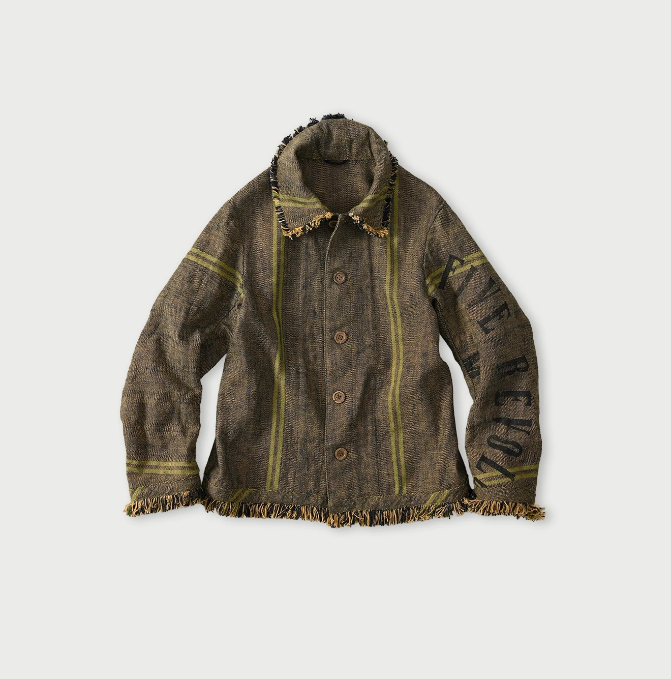 45R(フォーティファイブアール) |インドリネンサックのプティカバーオール（藍）