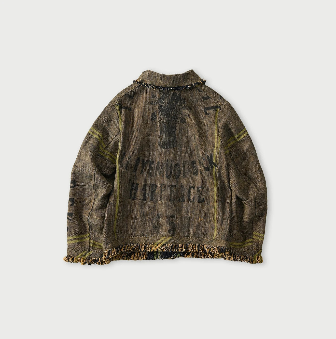 45R(フォーティファイブアール) |インドリネンサックのプティカバーオール（藍）