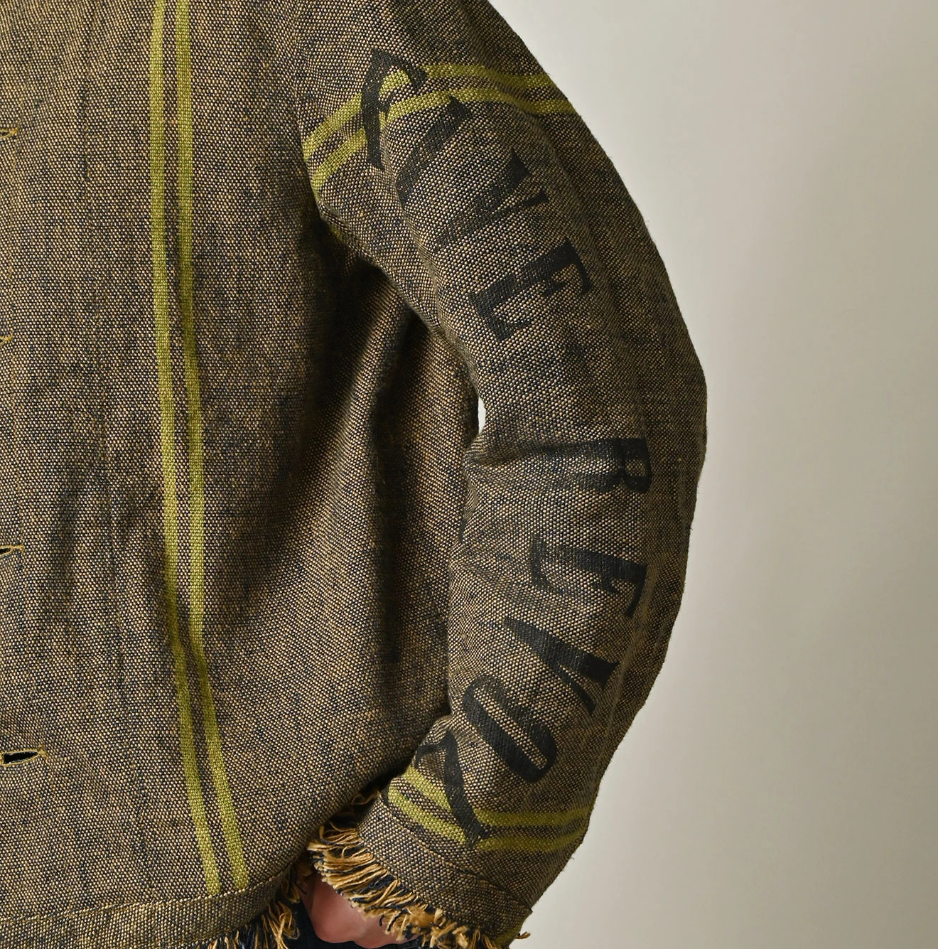 45R(フォーティファイブアール) |インドリネンサックのプティカバーオール（藍）