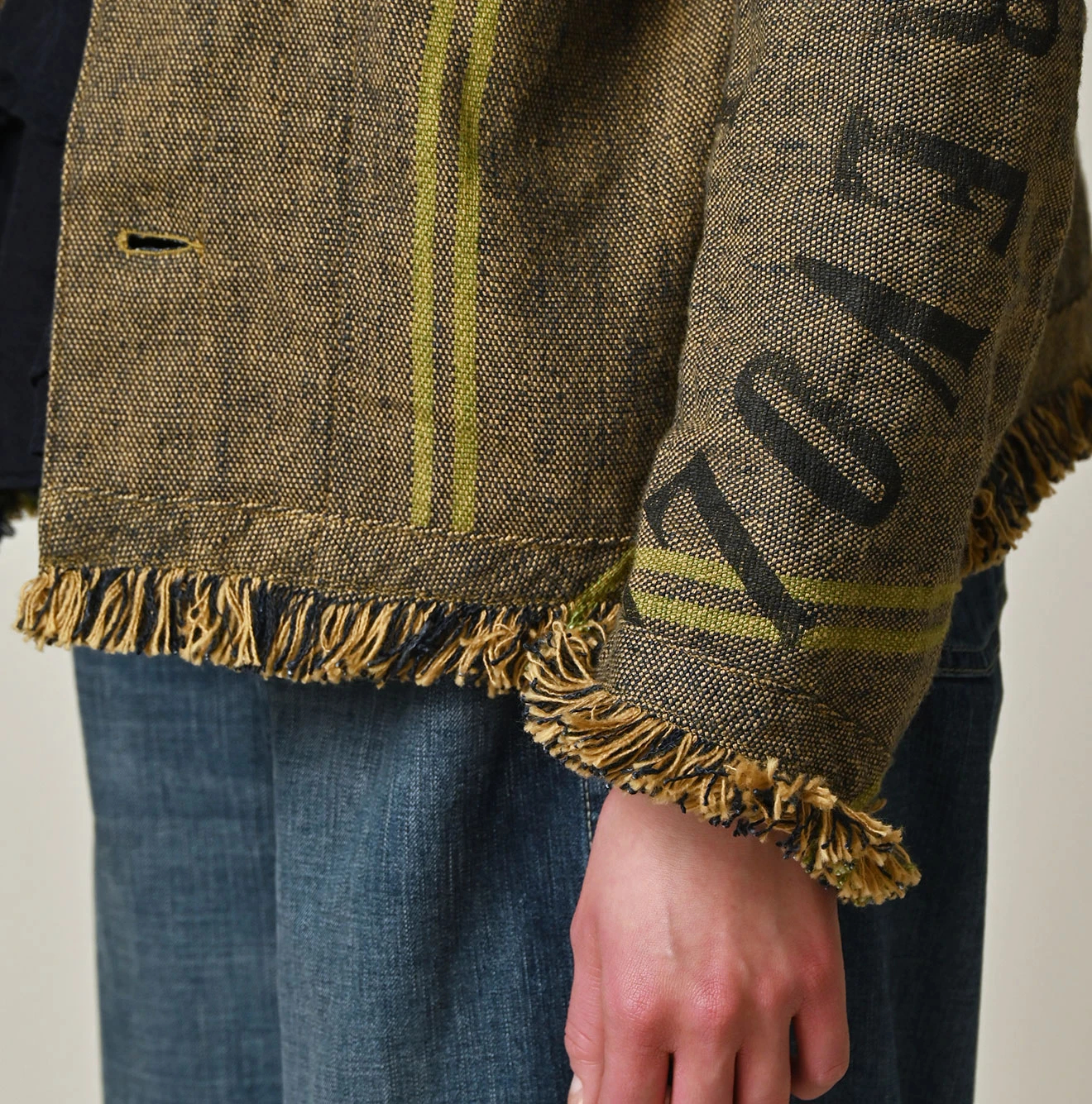 45R(フォーティファイブアール) |インドリネンサックのプティカバーオール（藍）