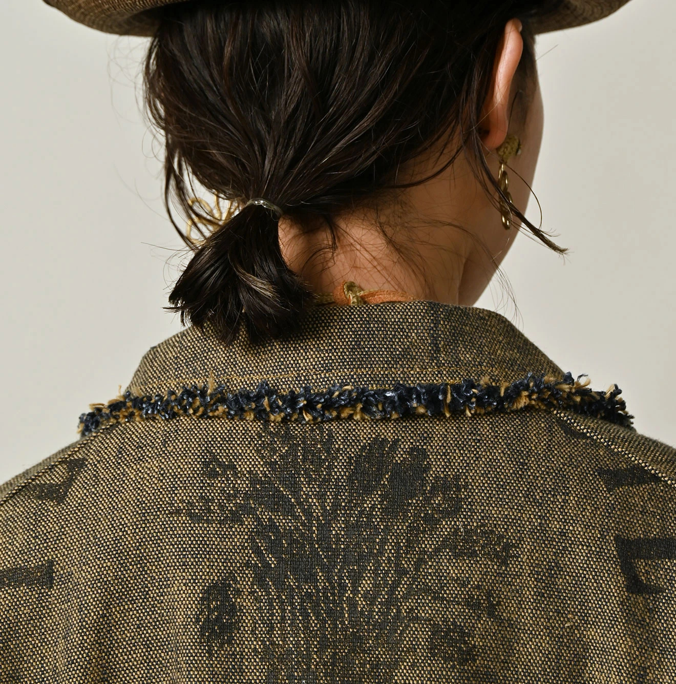 45R(フォーティファイブアール) |インドリネンサックのプティカバーオール（藍）