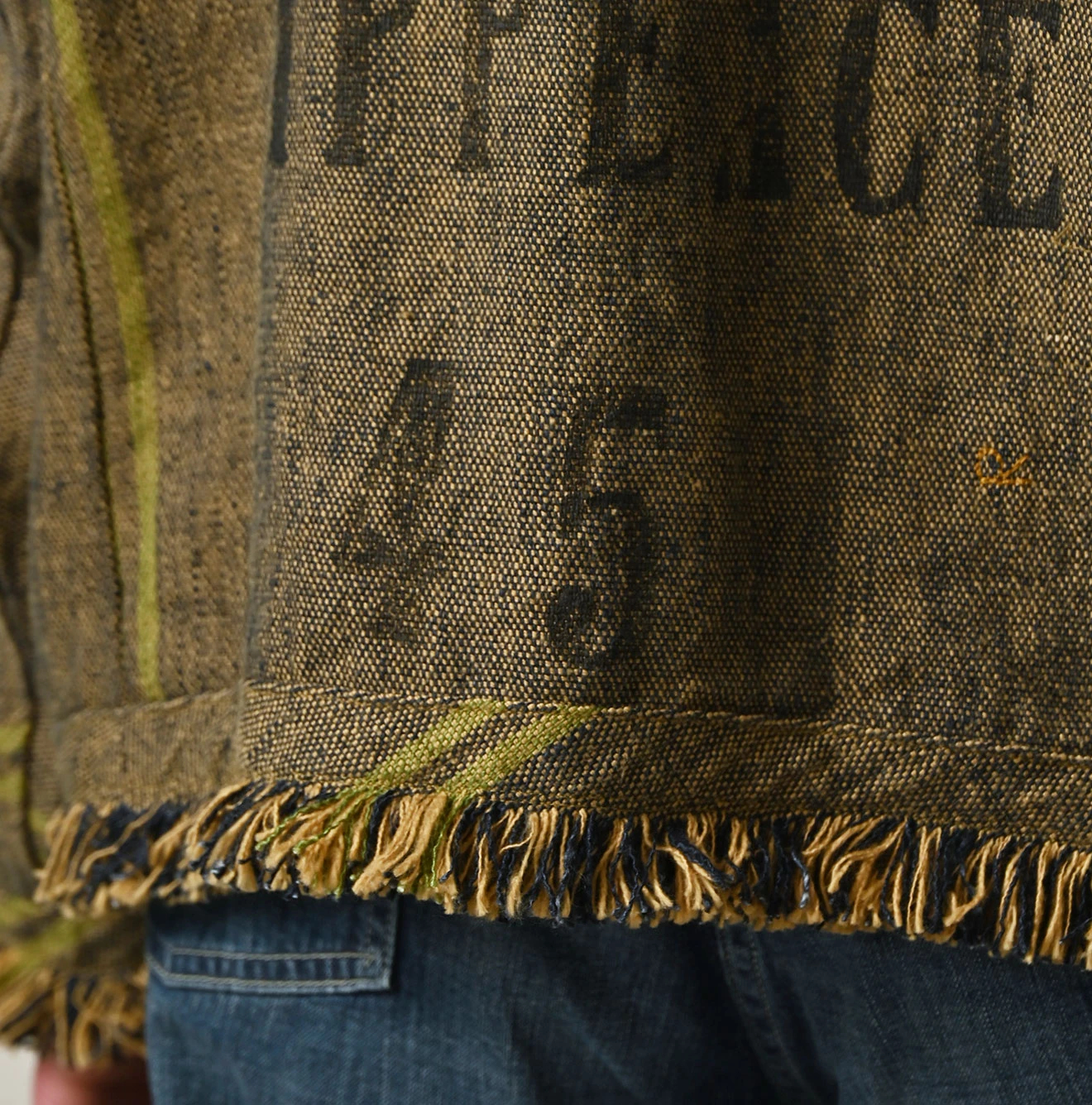 45R(フォーティファイブアール) |インドリネンサックのプティカバーオール（藍）