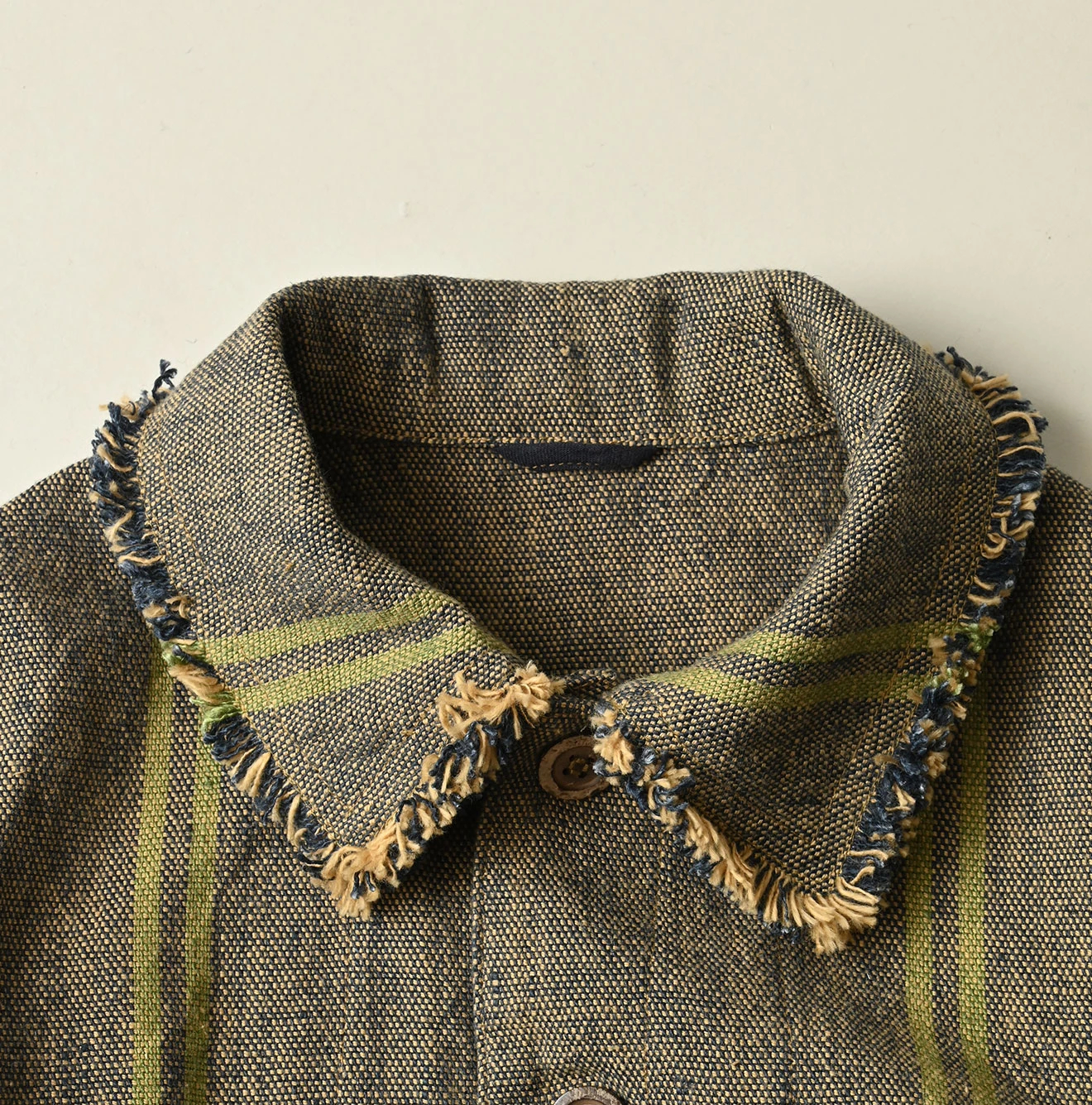 45R(フォーティファイブアール) |インドリネンサックのプティカバーオール（藍）