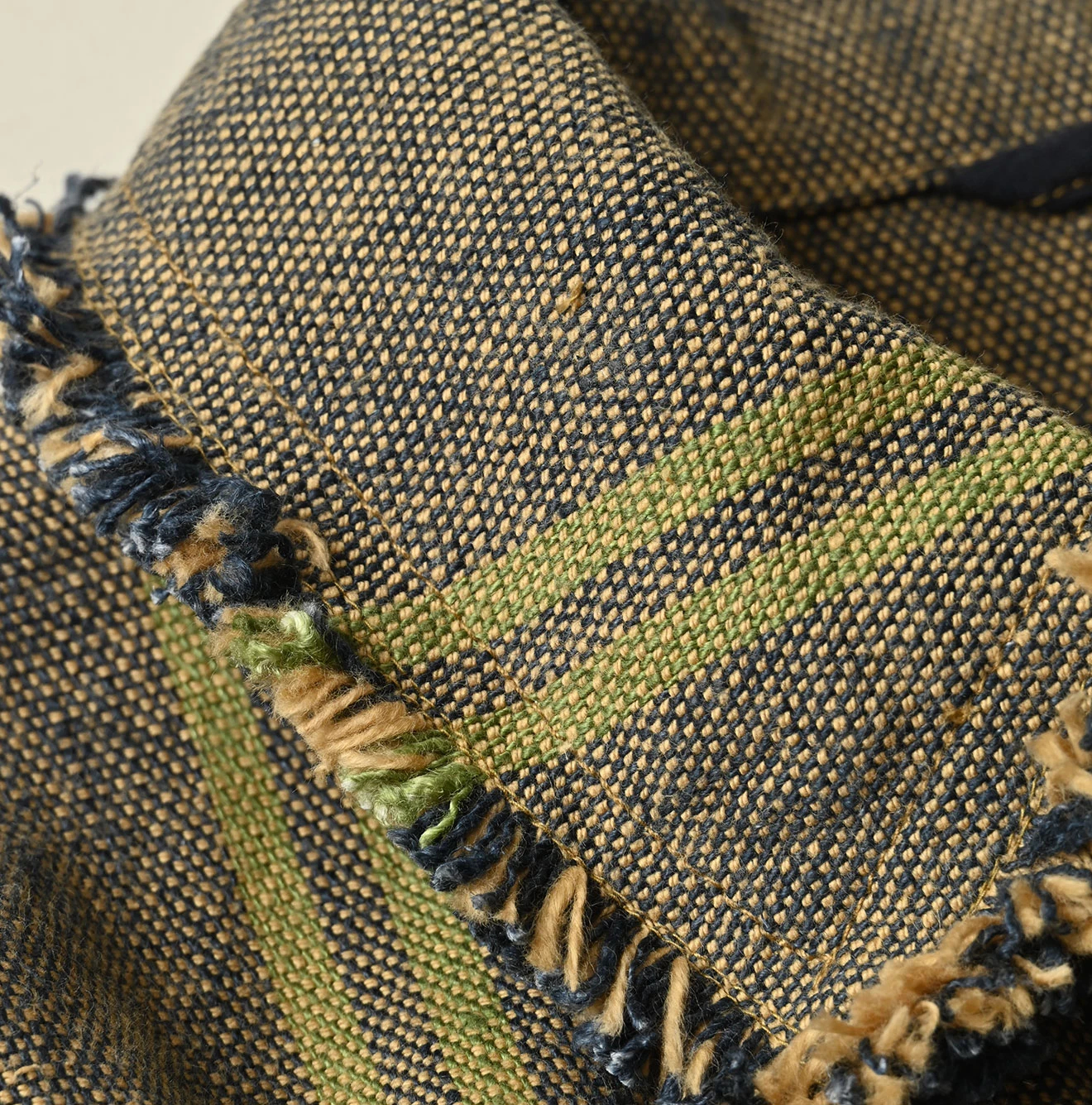 45R(フォーティファイブアール) |インドリネンサックのプティカバーオール（藍）