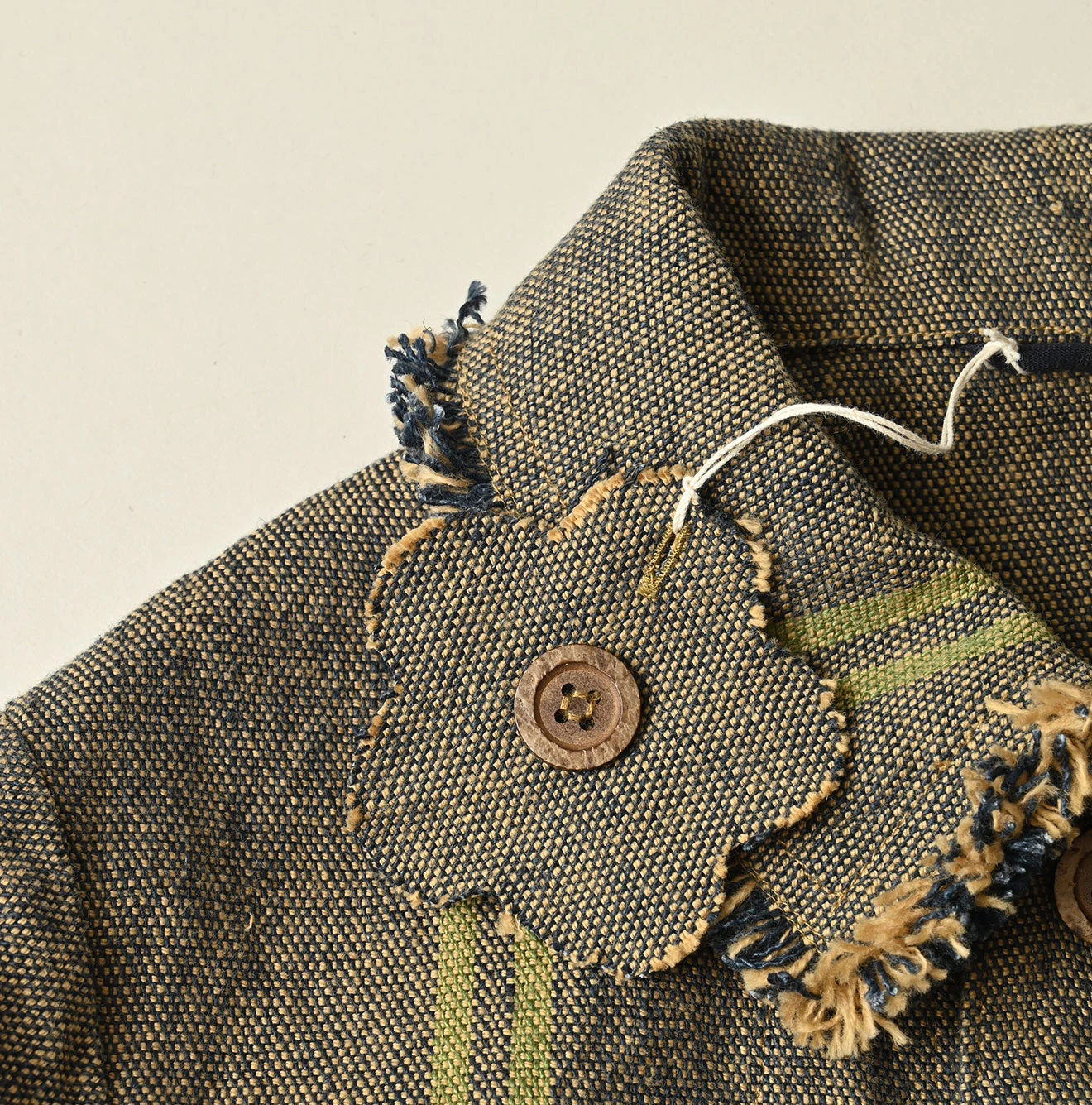 45R(フォーティファイブアール) |インドリネンサックのプティカバーオール（藍）