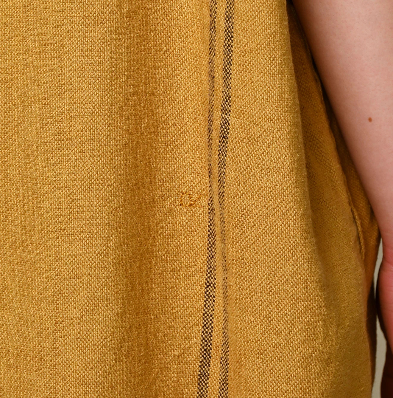 45R(フォーティファイブアール) |インドリネンサックのフリンジドレス