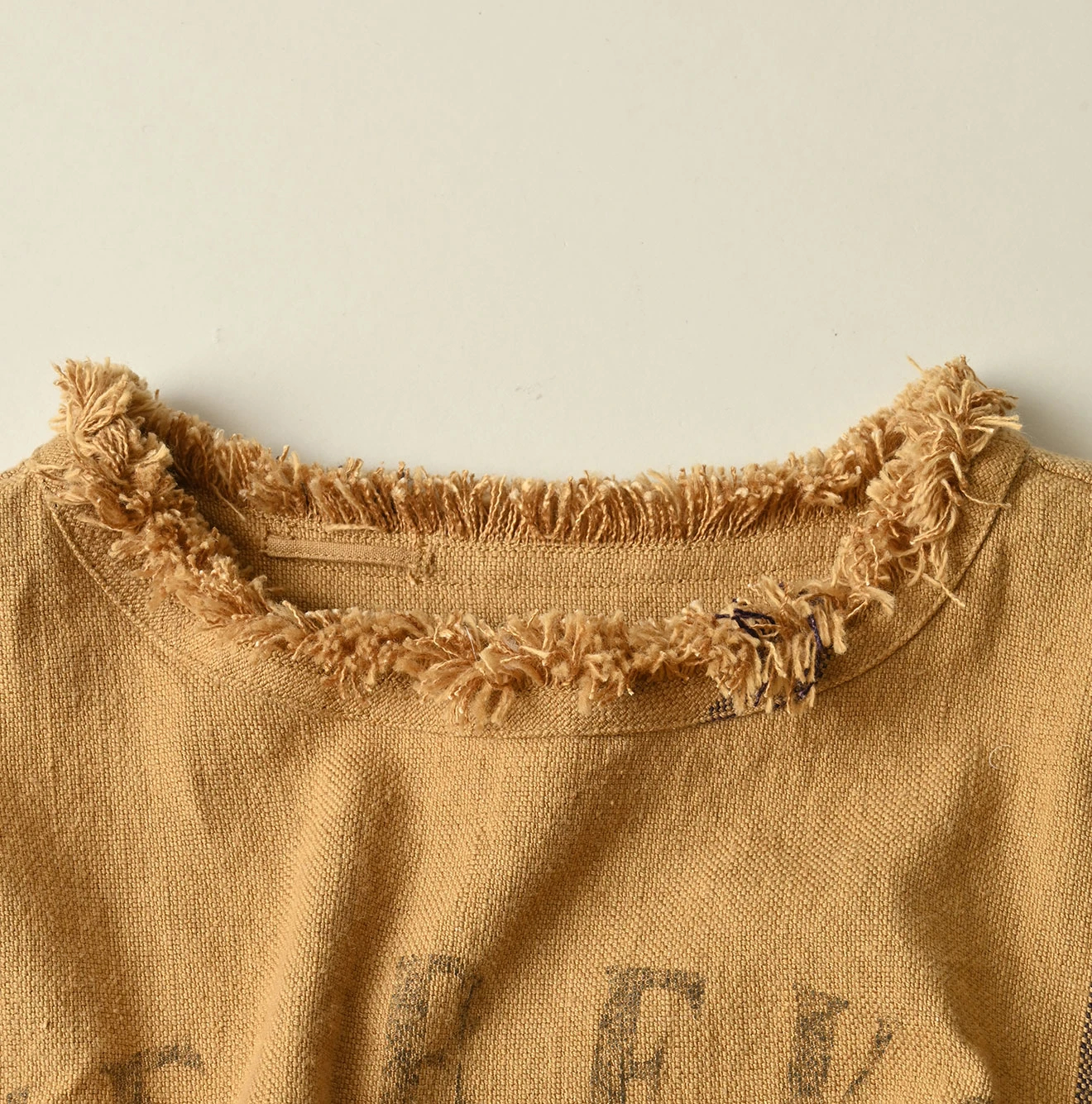 45R(フォーティファイブアール) |インドリネンサックのフリンジドレス