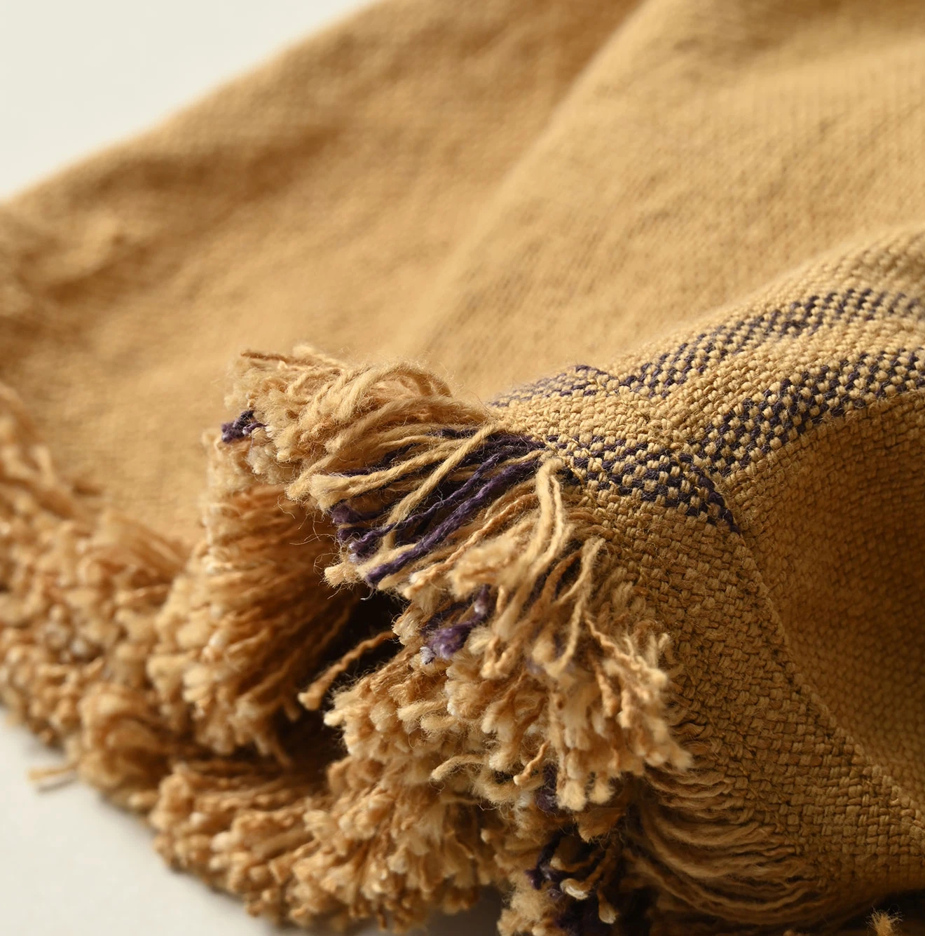 45R(フォーティファイブアール) |インドリネンサックのフリンジドレス