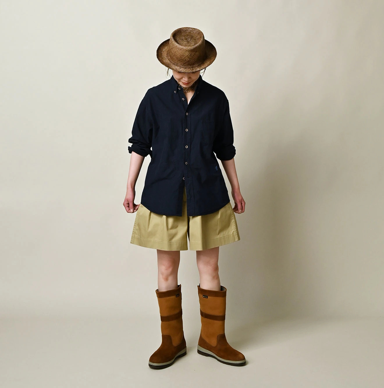 45R(フォーティファイブアール) |バチストの908オーシャンシャツ（インディゴ）