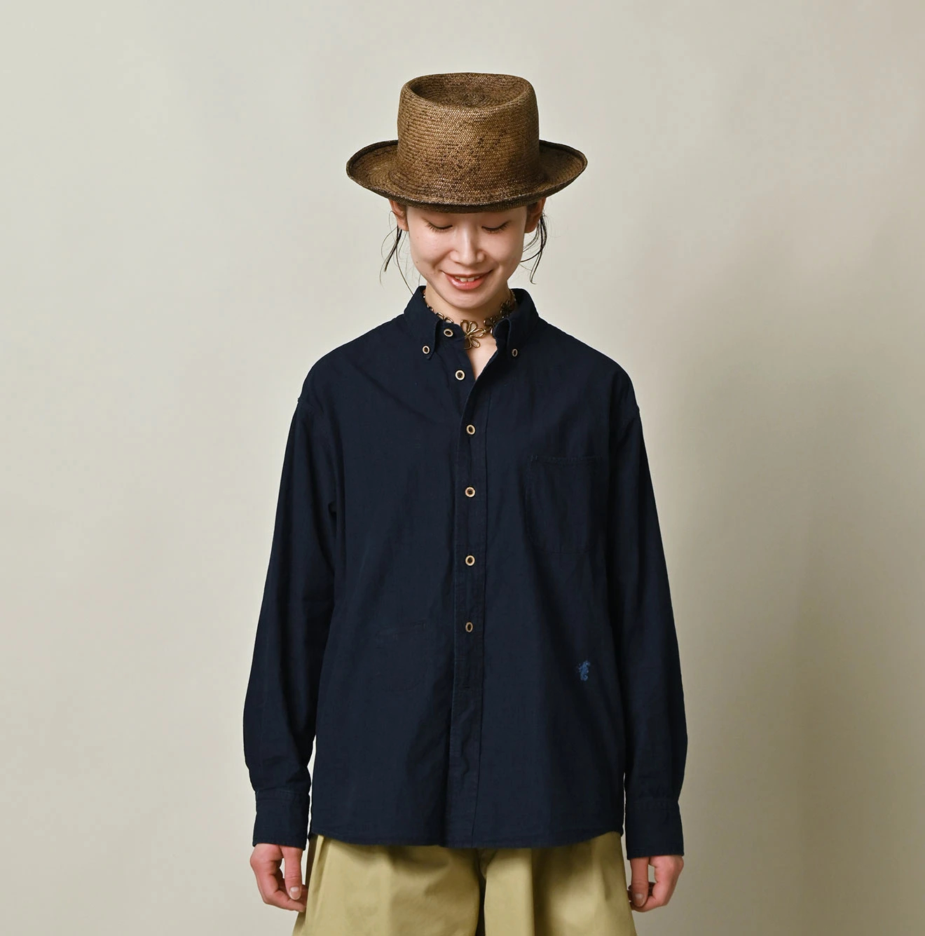 45R(フォーティファイブアール) |バチストの908オーシャンシャツ（インディゴ）