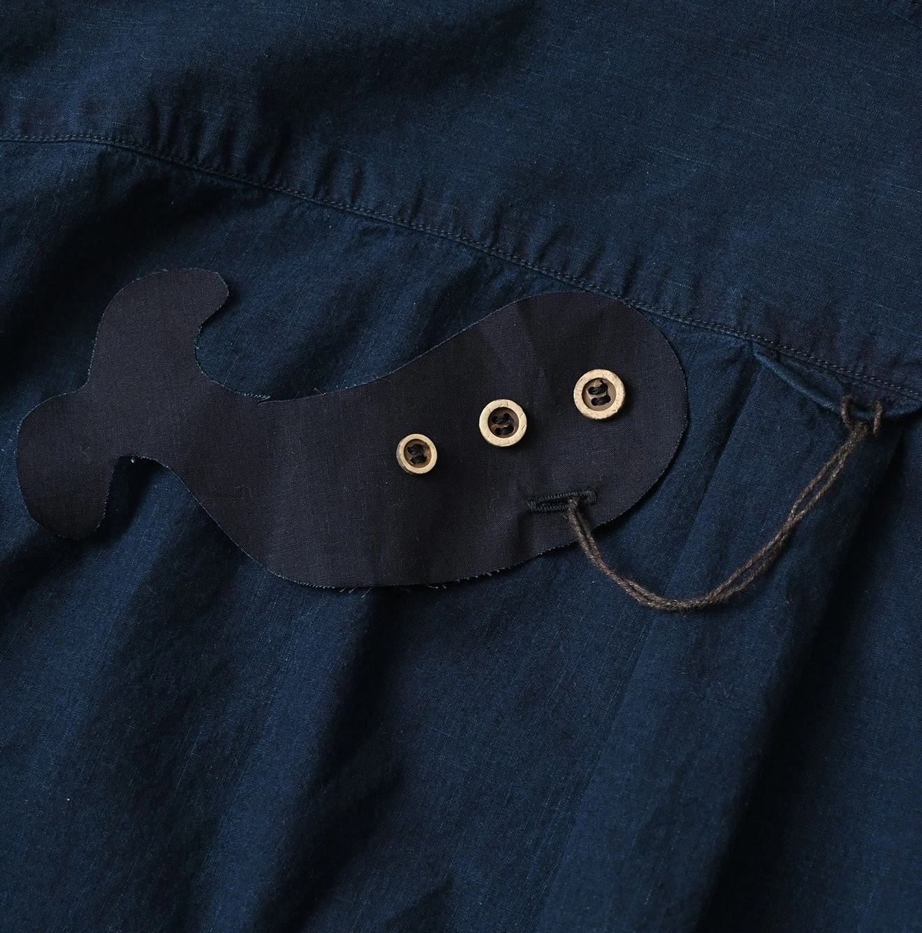 45R(フォーティファイブアール) |バチストの908オーシャンシャツ（インディゴ）