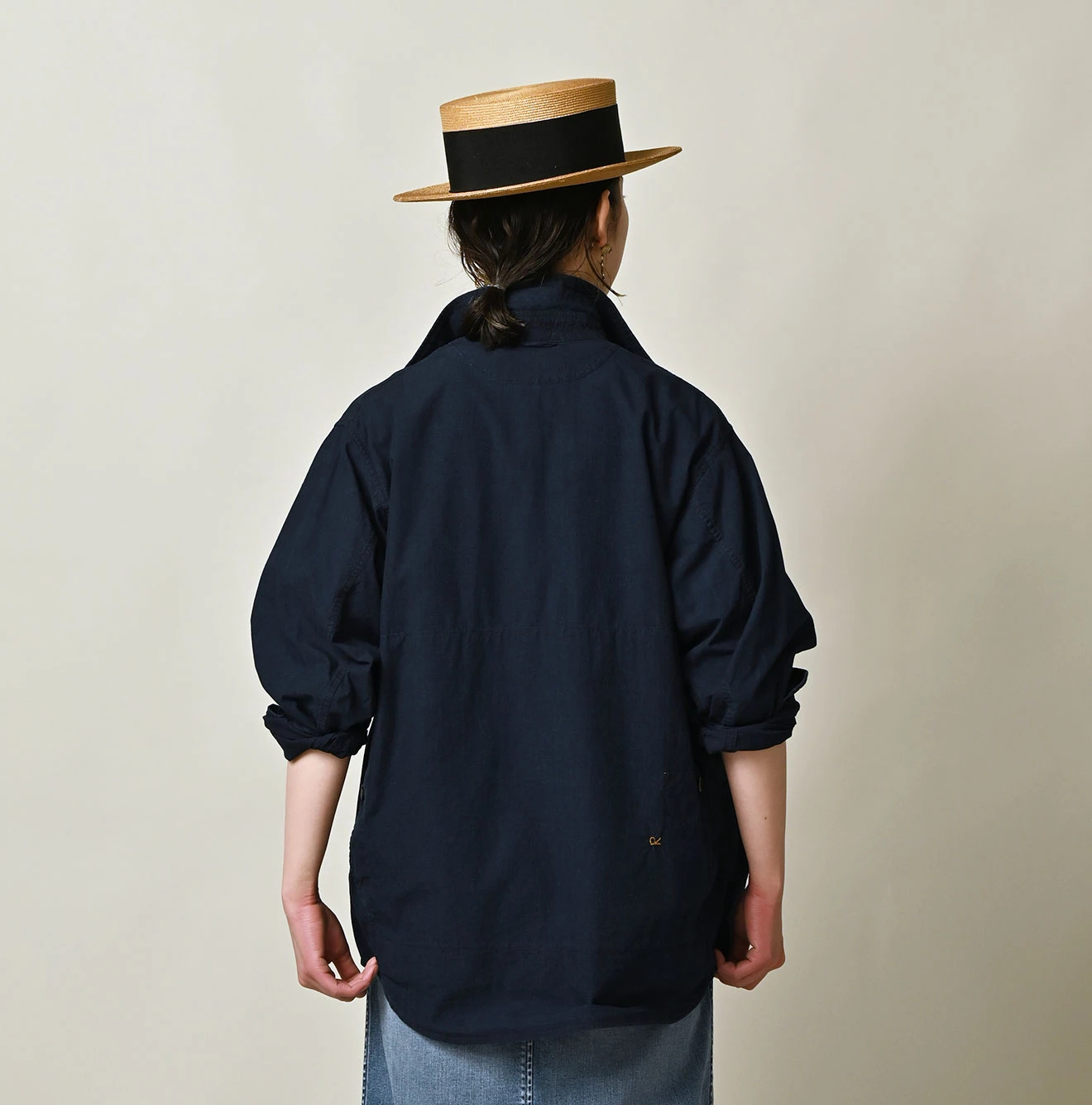 45R(フォーティファイブアール) |バチストの908クルーズシャツ（インディゴ）