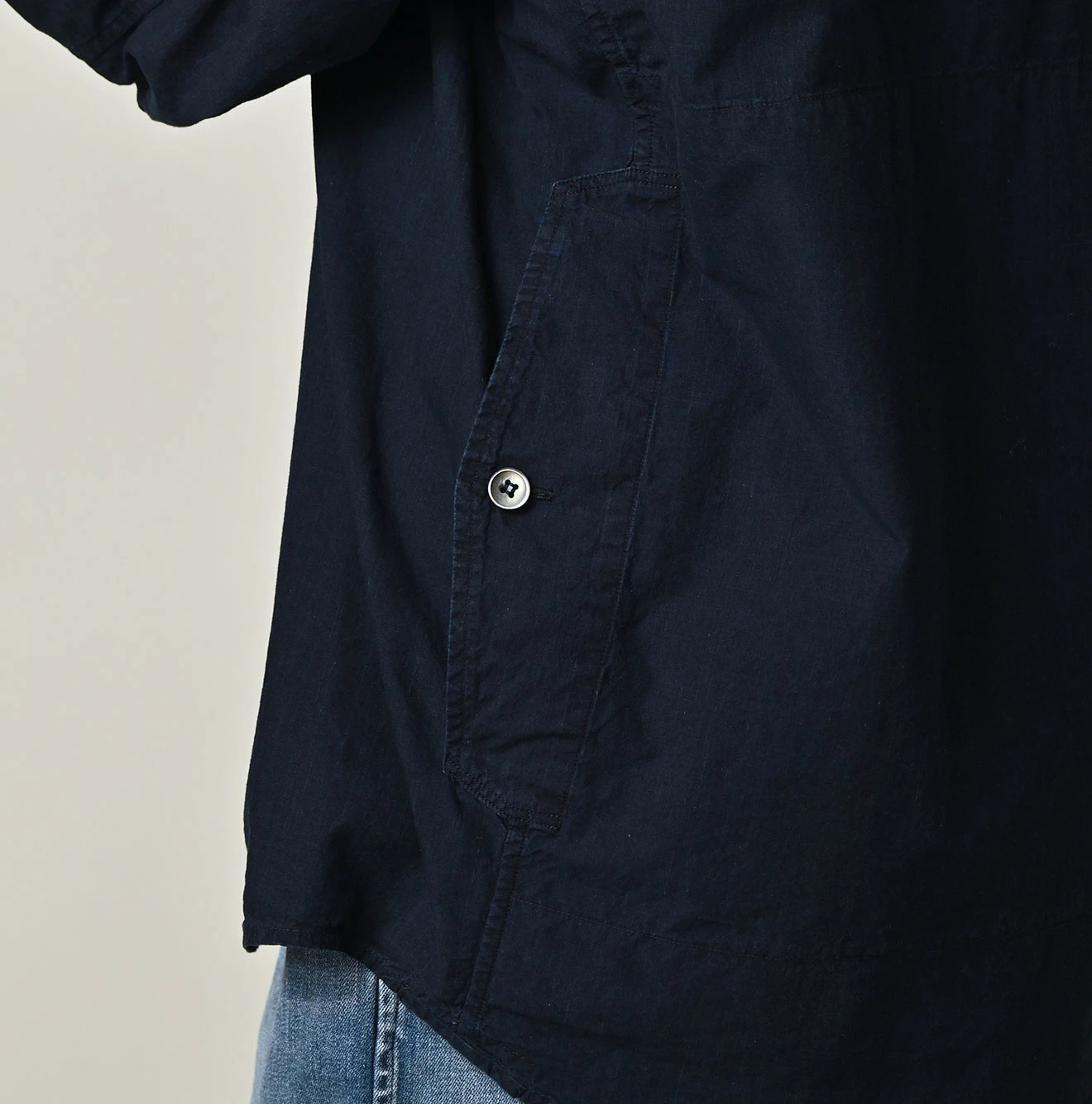 45R(フォーティファイブアール) |バチストの908クルーズシャツ（インディゴ）