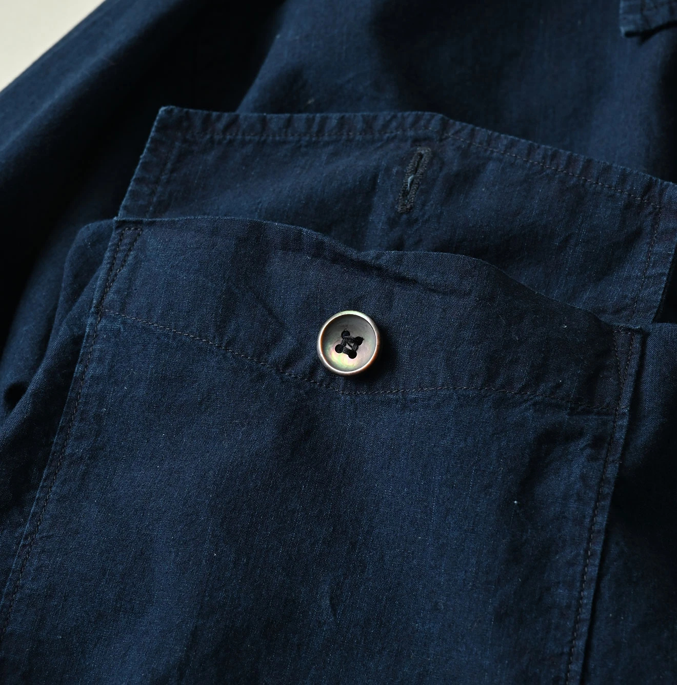 45R(フォーティファイブアール) |バチストの908クルーズシャツ（インディゴ）