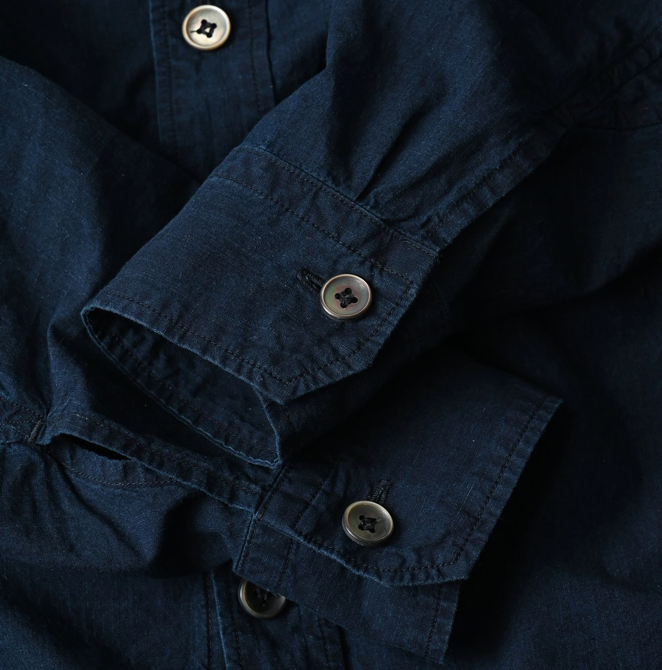 45R(フォーティファイブアール) |バチストの908クルーズシャツ（インディゴ）