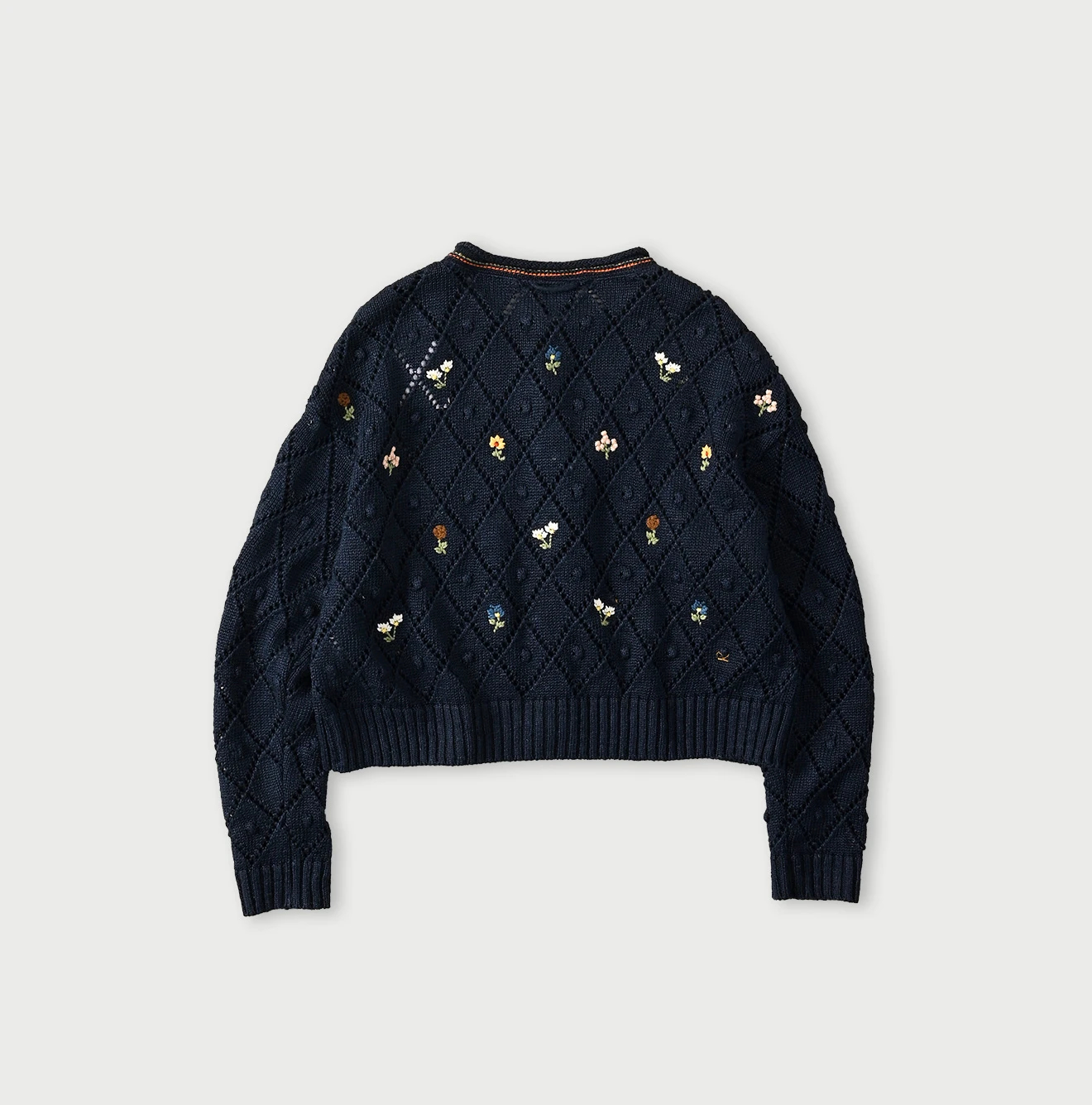 45R(フォーティファイブアール) |リネンヒッピーフラワーのボレロ