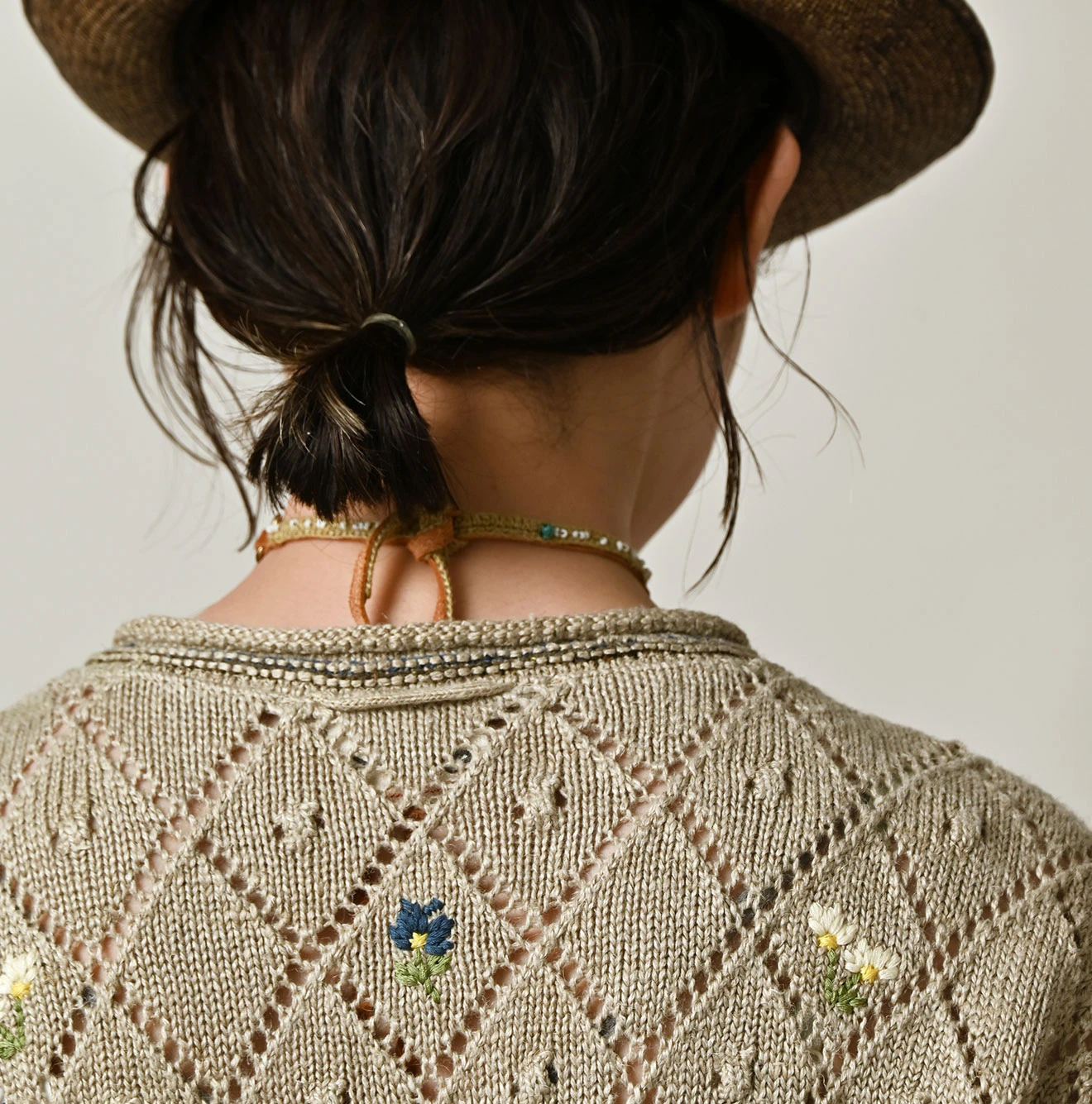 45R(フォーティファイブアール) |リネンヒッピーフラワーのボレロ