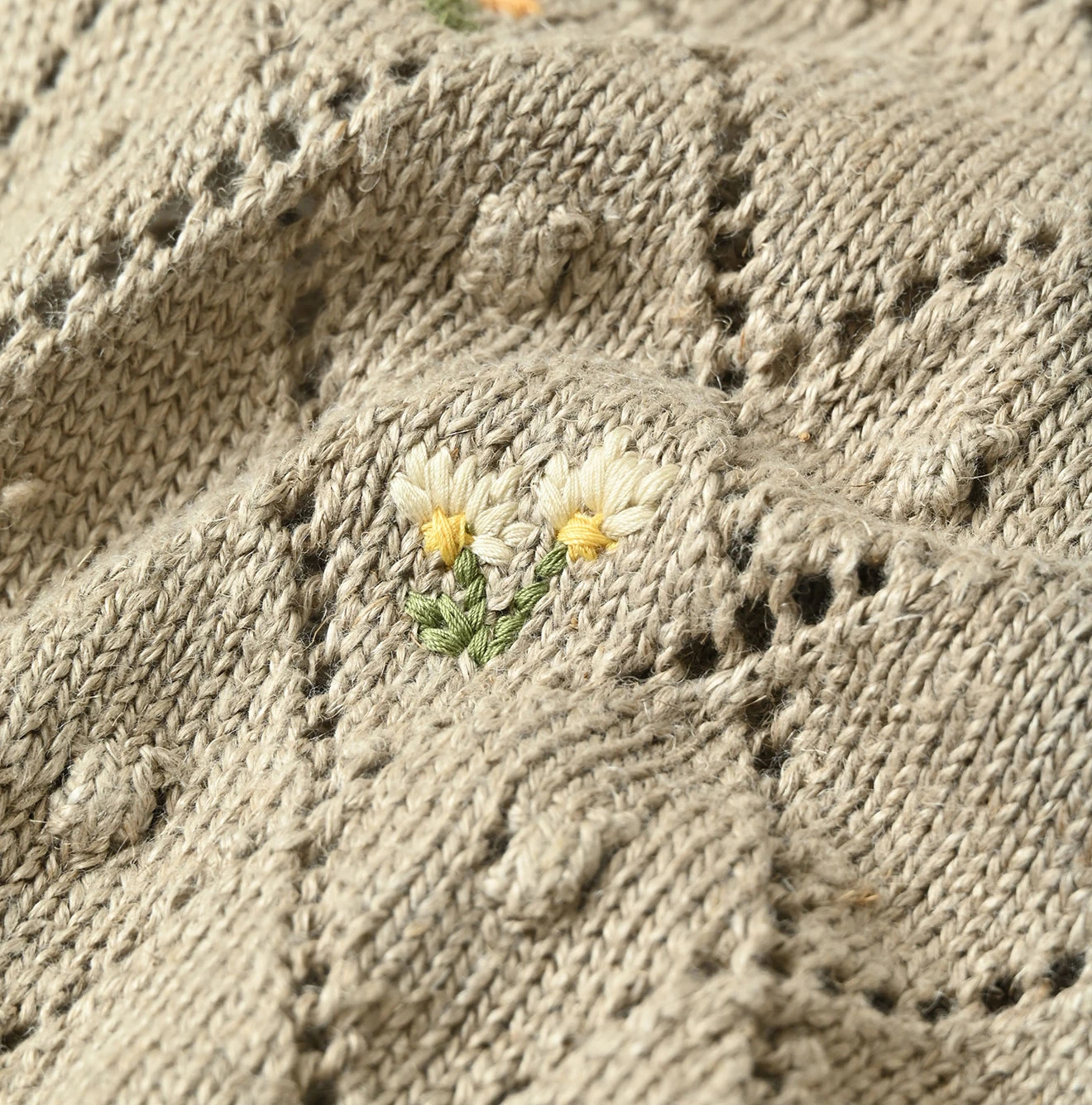 45R(フォーティファイブアール) |リネンヒッピーフラワーのボレロ