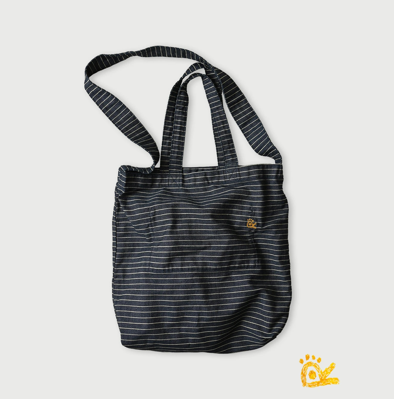 45R(フォーティファイブアール) |ONEONE 宝物の45星トート（インディゴ・中）