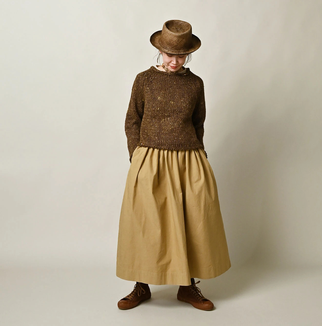 45R(フォーティファイブアール) |ONEONE 宝物のイージーギャザースカート