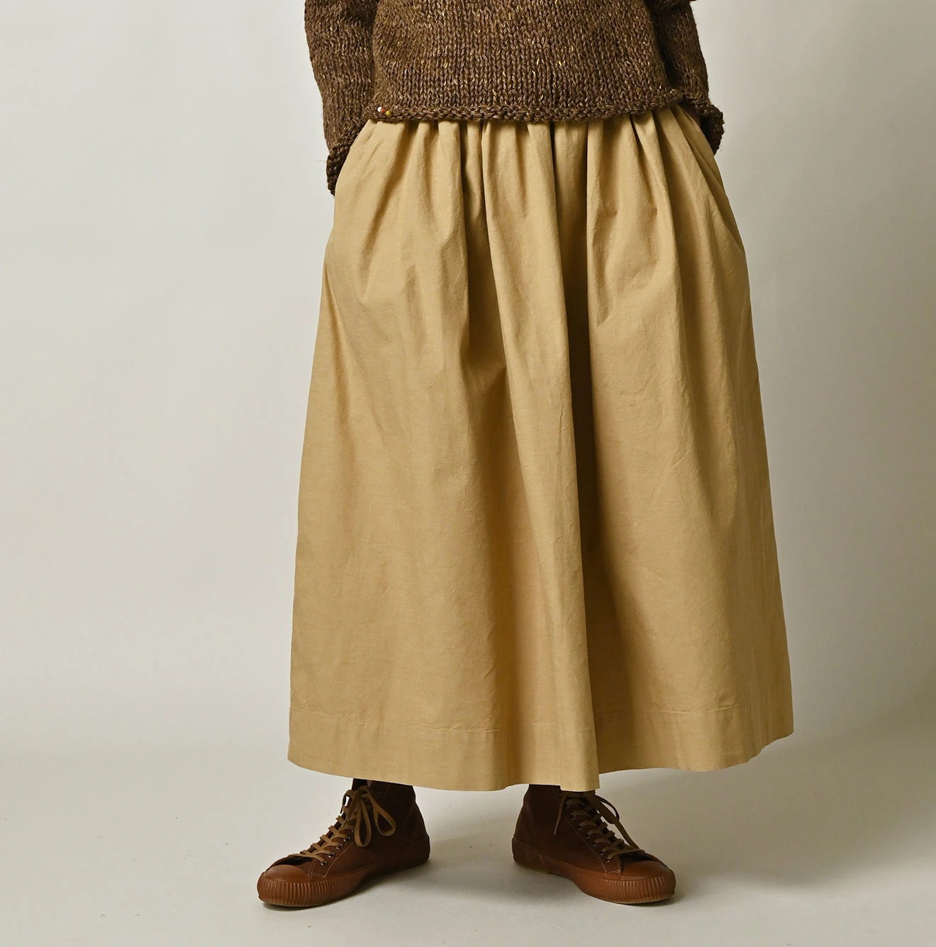 45R(フォーティファイブアール) |ONEONE 宝物のイージーギャザースカート