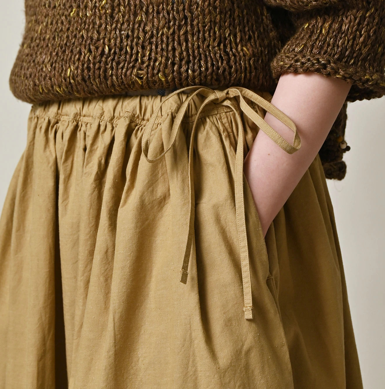 45R(フォーティファイブアール) |ONEONE 宝物のイージーギャザースカート