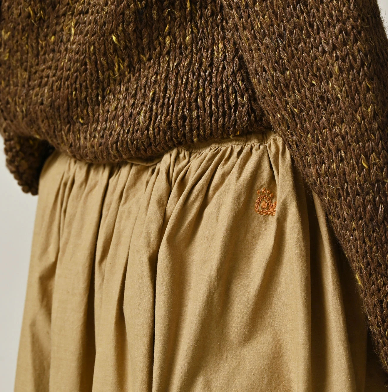 45R(フォーティファイブアール) |ONEONE 宝物のイージーギャザースカート