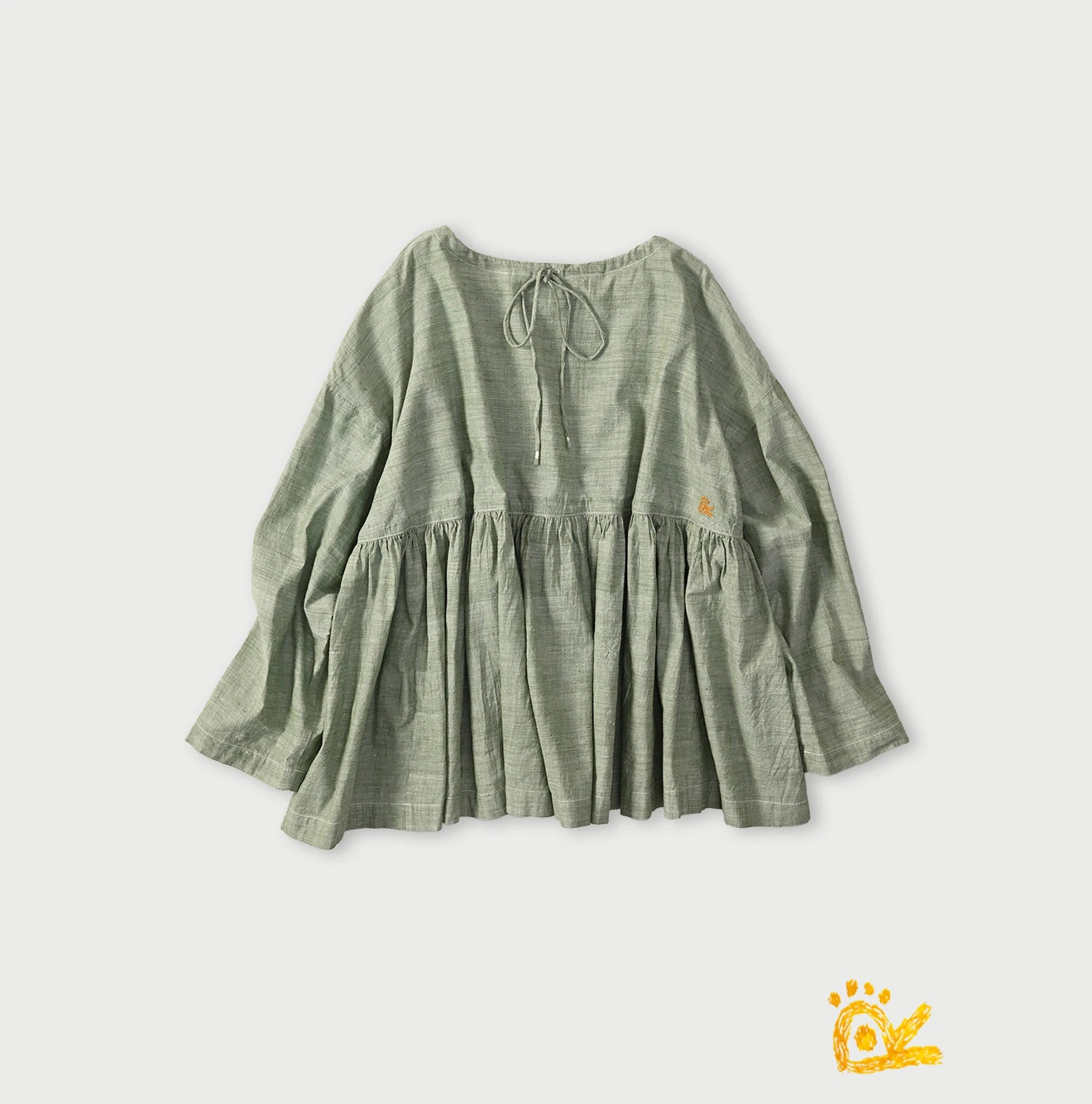 45R(フォーティファイブアール) |ONEONE 宝物のギャザーブラウス