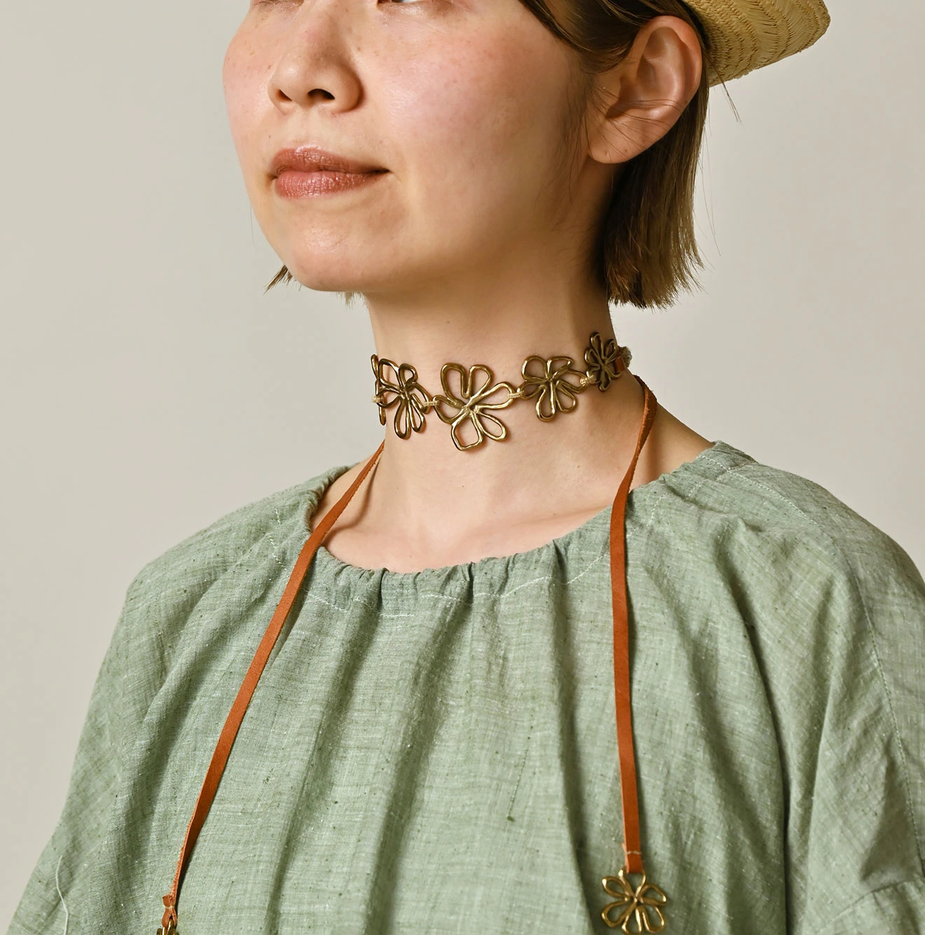 45R(フォーティファイブアール) |ONEONE 宝物のギャザーブラウス