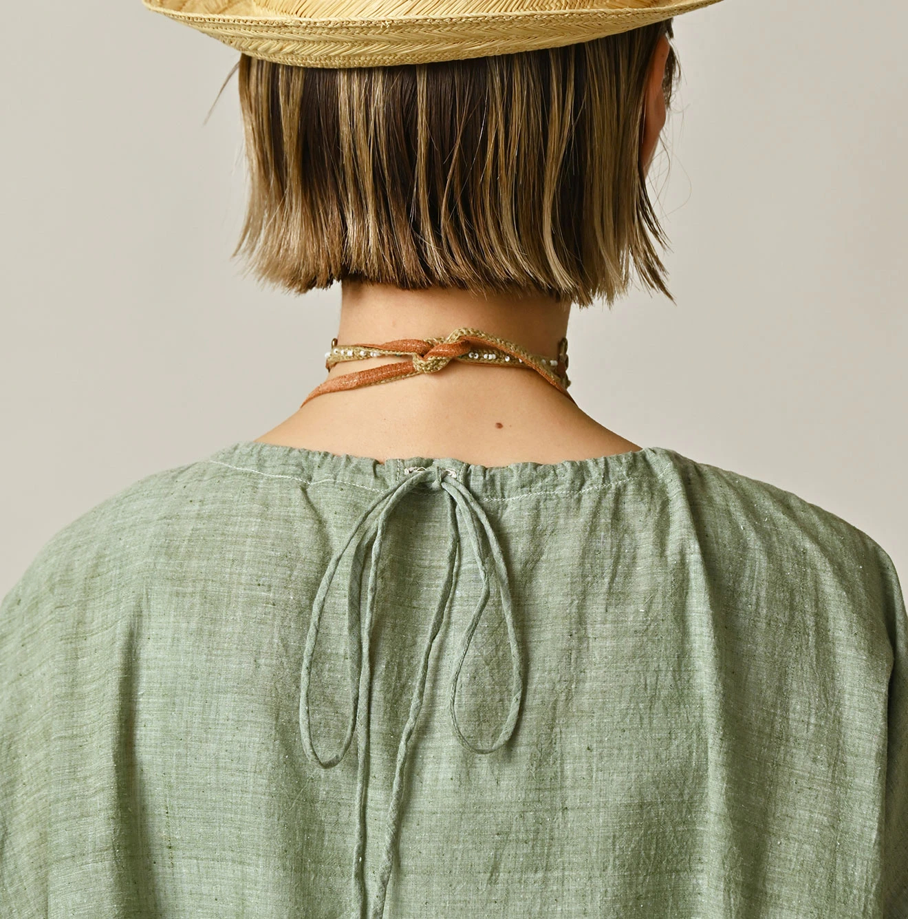 45R(フォーティファイブアール) |ONEONE 宝物のギャザーブラウス