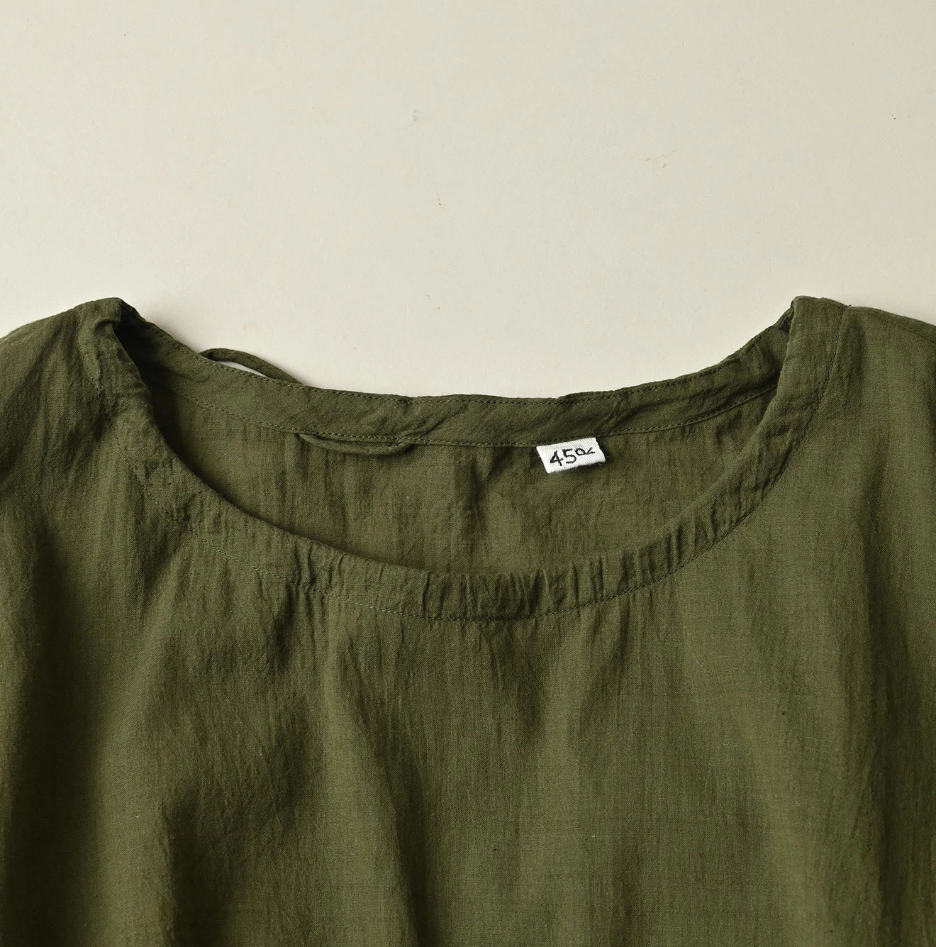 45R(フォーティファイブアール) |ONEONE 宝物のギャザーブラウス