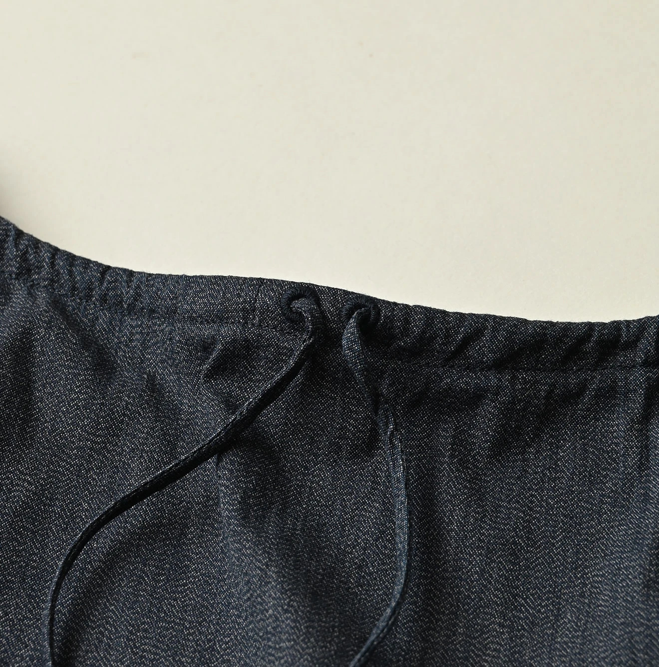 45R(フォーティファイブアール) |ONEONE 宝物のギャザーブラウス（インディゴ）