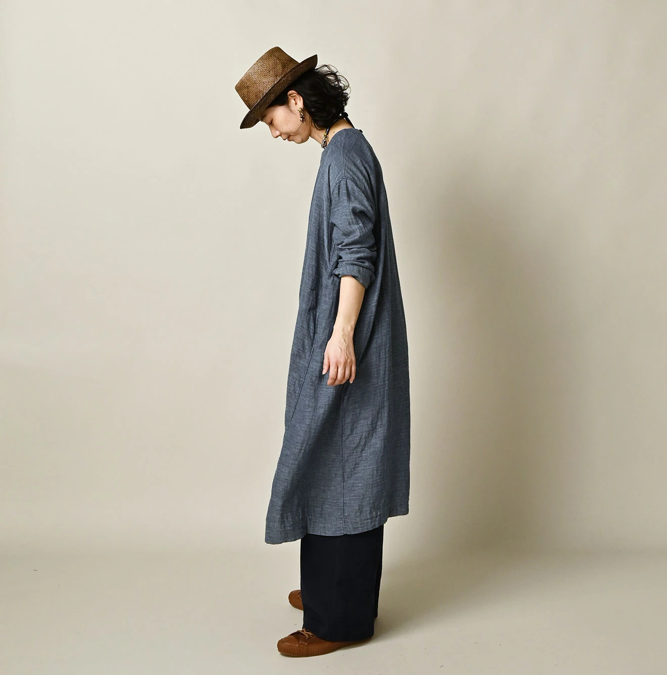 45R(フォーティファイブアール) |ONEONE 宝物の馬ドレス（インディゴ）