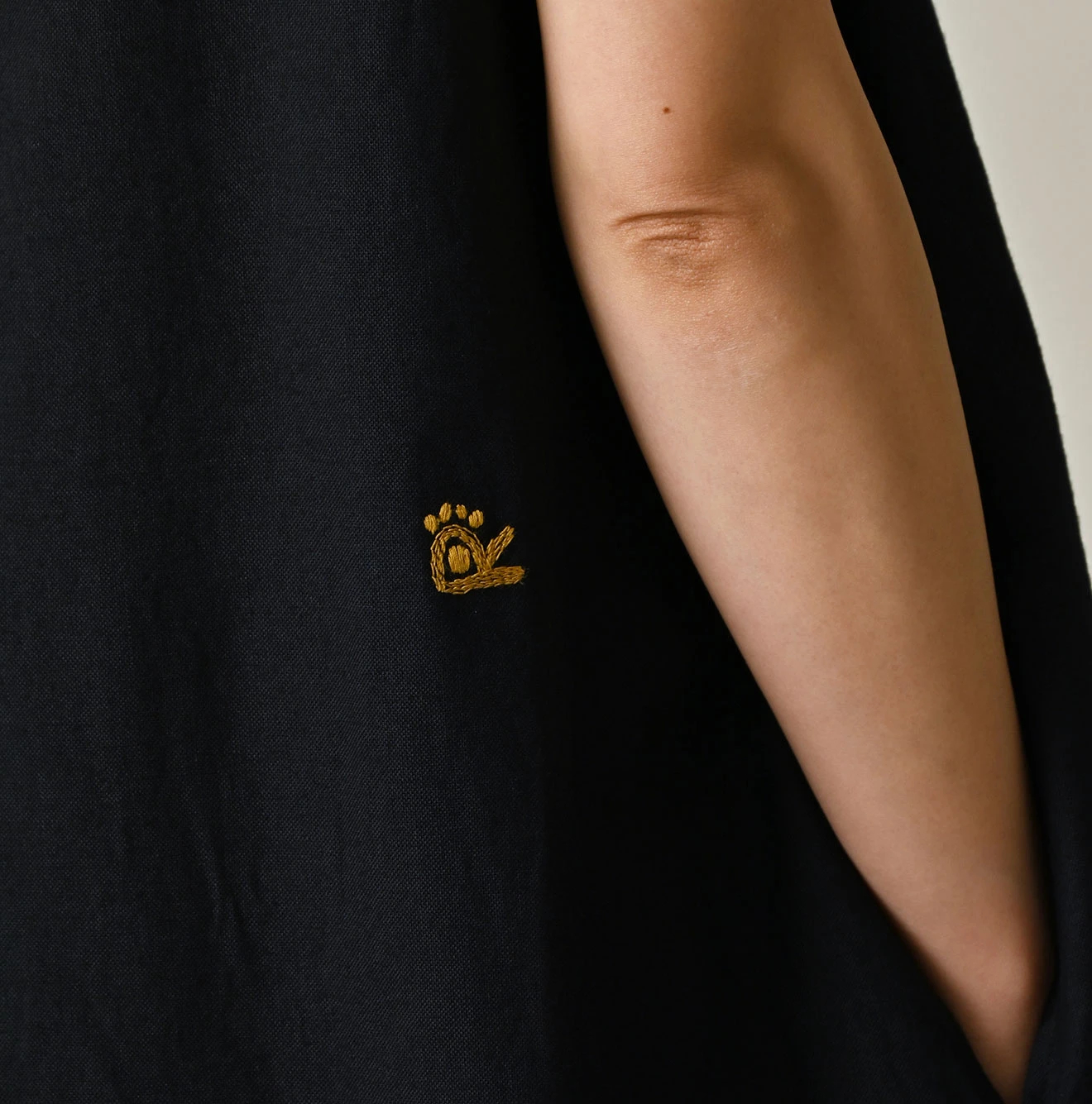 45R(フォーティファイブアール) |ONEONE 宝物のぽよんドレス（インディゴ）