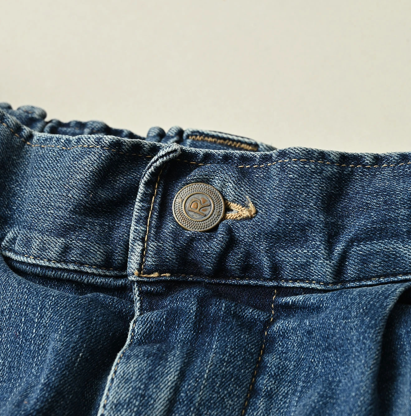 45R(フォーティファイブアール) |麦比古ストレッチデニムのペンシルスカート（重）