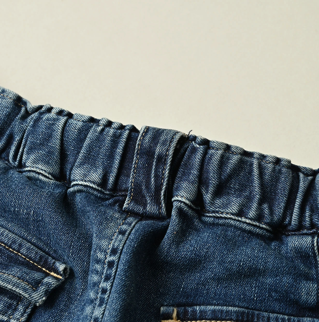 45R(フォーティファイブアール) |麦比古ストレッチデニムのペンシルスカート（重）