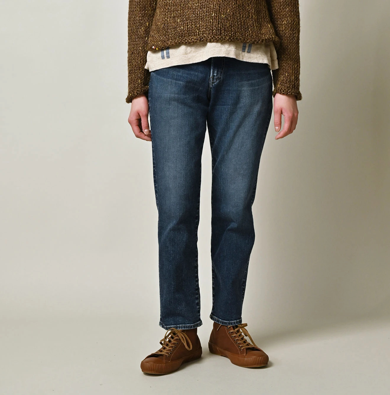 45R(フォーティファイブアール) |麦比古ストレッチデニムのサブリナ5（重）