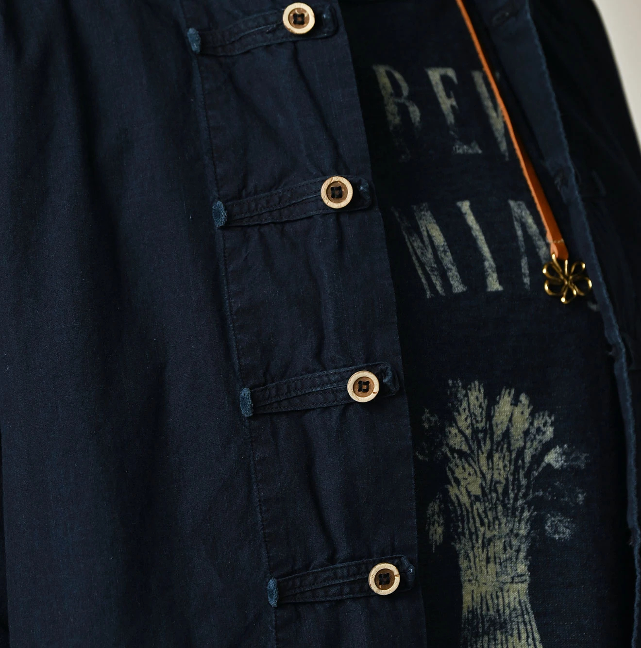 45R(フォーティファイブアール) |バチストの908 8ノットシャツ（インディゴ）