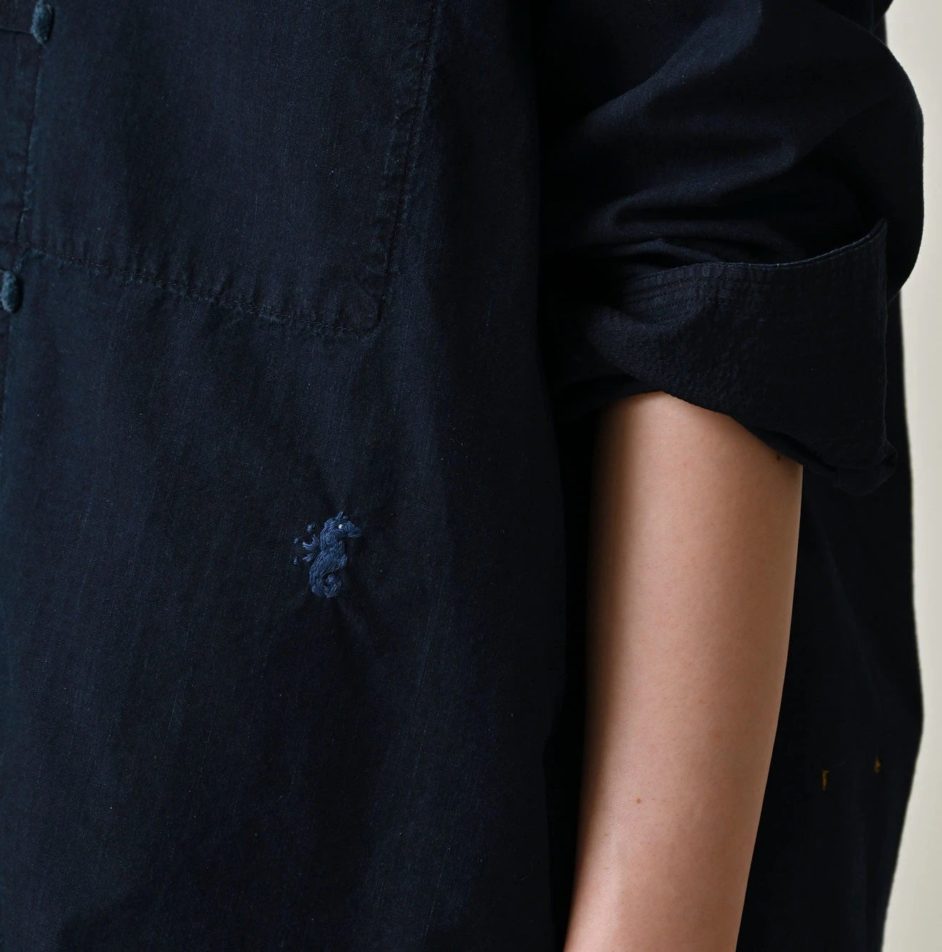 45R(フォーティファイブアール) |バチストの908 8ノットシャツ（インディゴ）