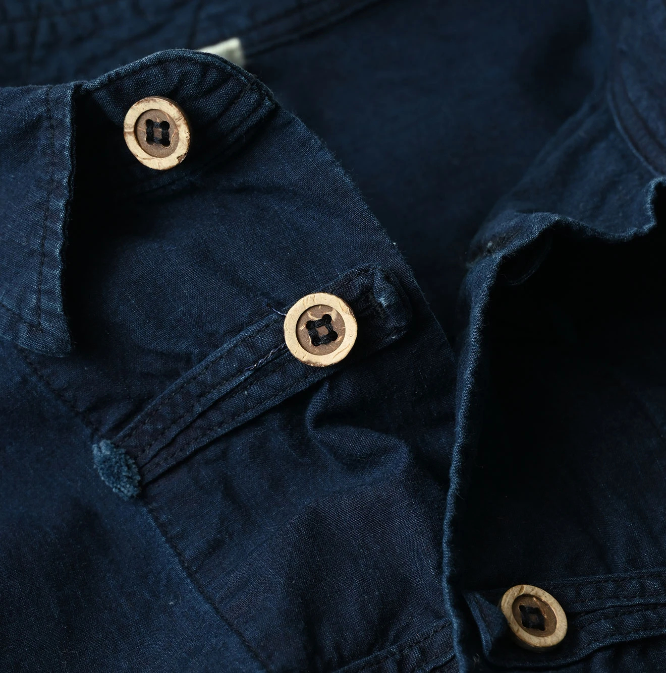 45R(フォーティファイブアール) |バチストの908 8ノットシャツ（インディゴ）