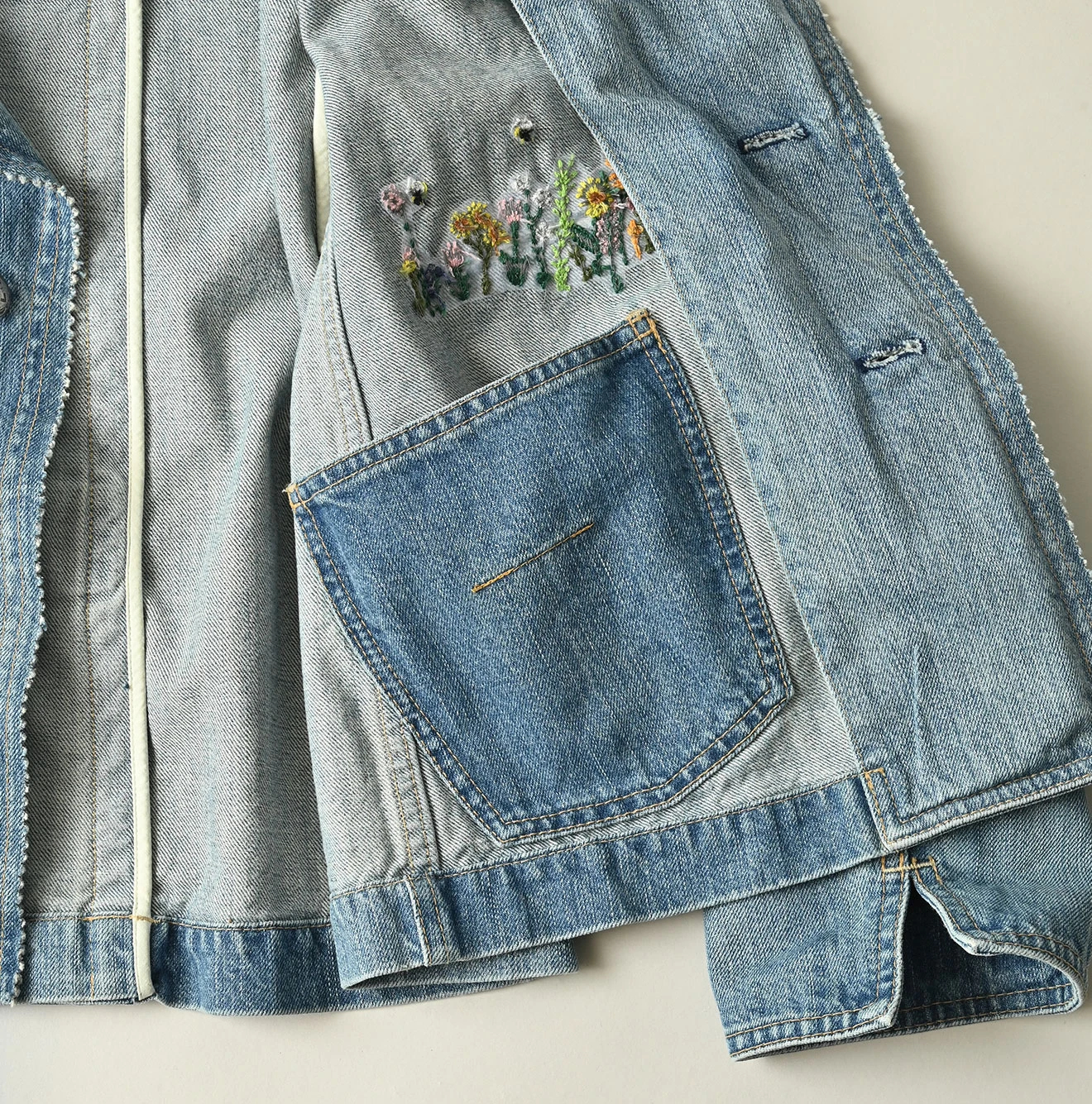 45R(フォーティファイブアール) |ヒッピーパッチワークのレフアジャケット（清）