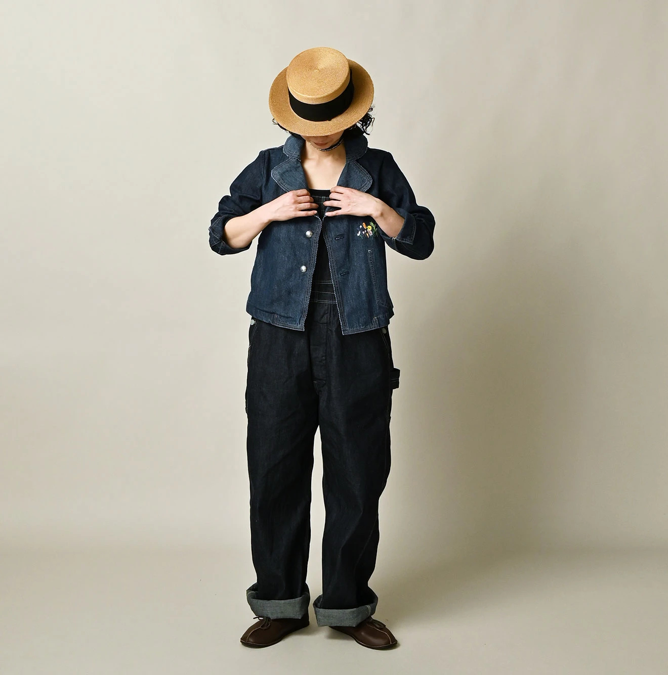 45R(フォーティファイブアール) |ヒッピーパッチワークのレフアジャケット（重）