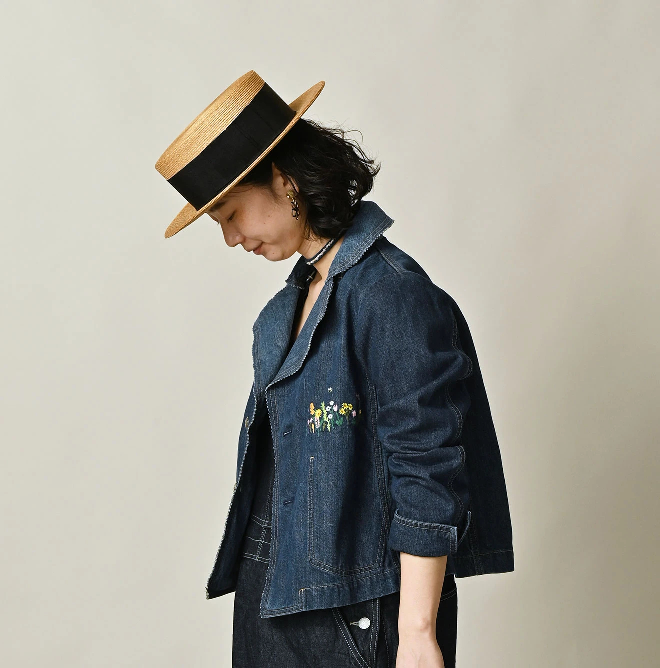 45R(フォーティファイブアール) |ヒッピーパッチワークのレフアジャケット（重）