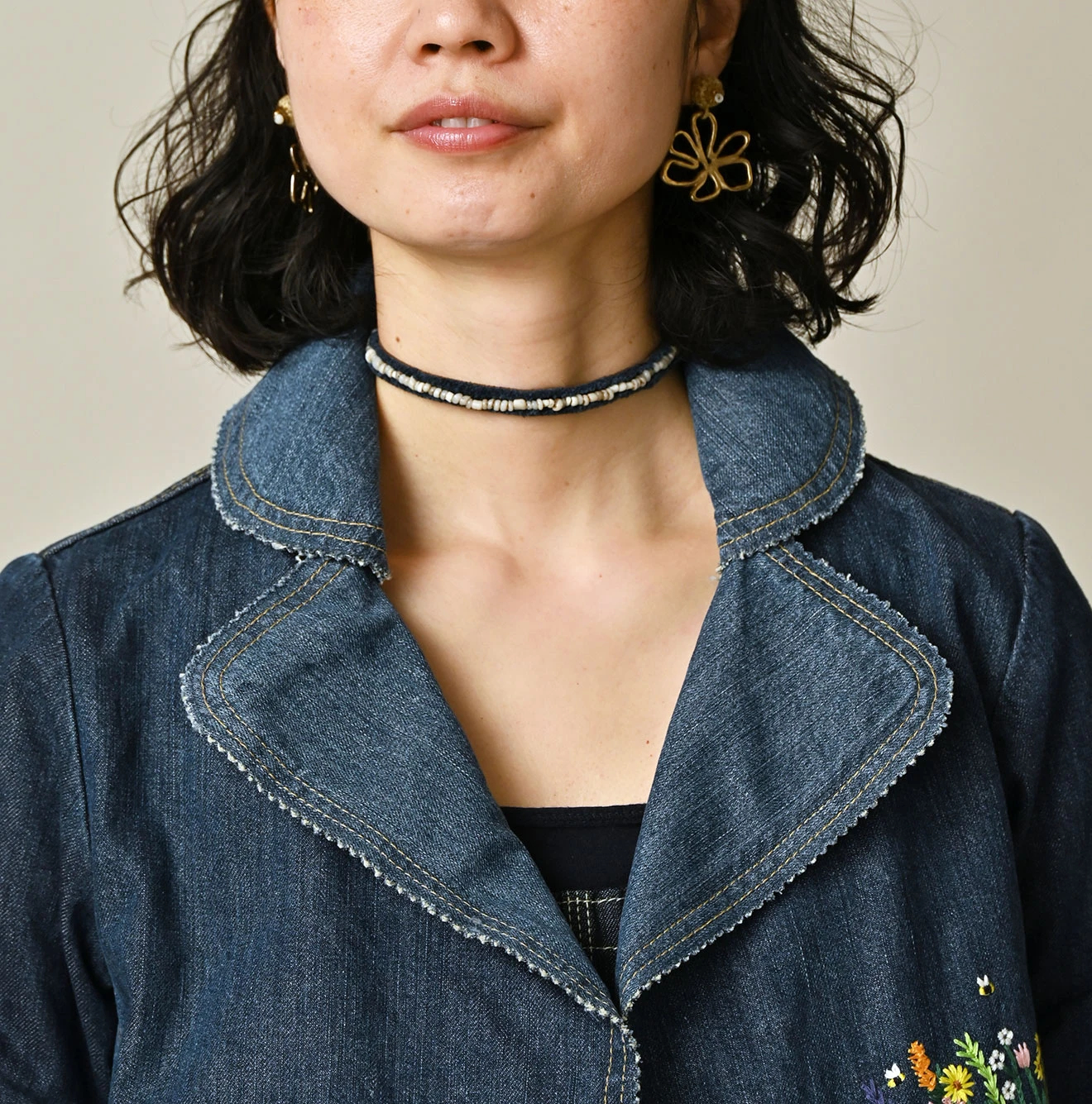 45R(フォーティファイブアール) |ヒッピーパッチワークのレフアジャケット（重）