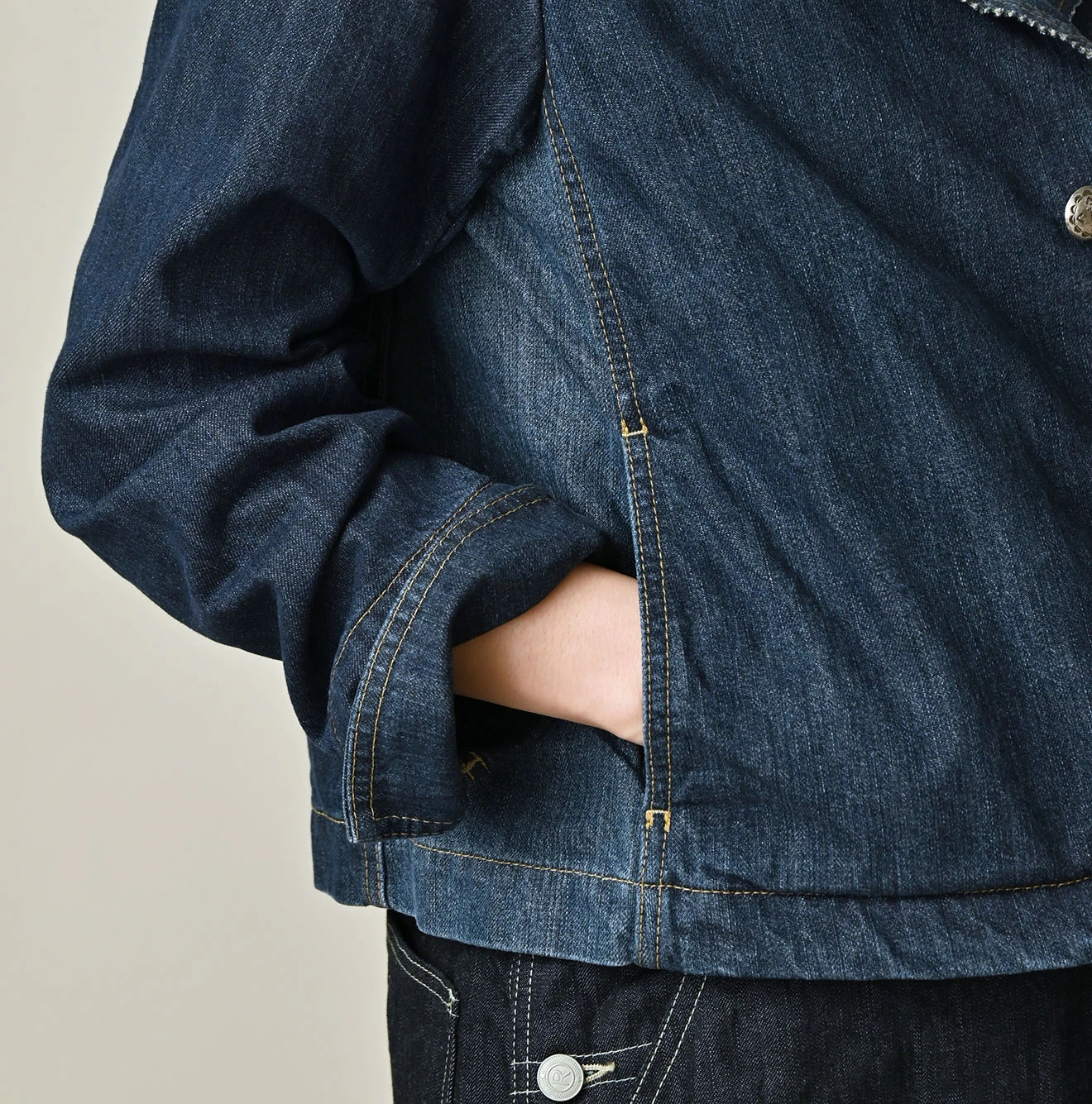 45R(フォーティファイブアール) |ヒッピーパッチワークのレフアジャケット（重）