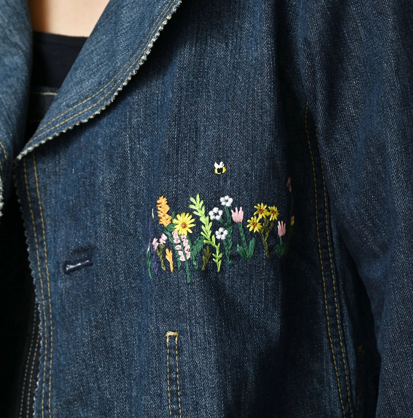 45R(フォーティファイブアール) |ヒッピーパッチワークのレフアジャケット（重）