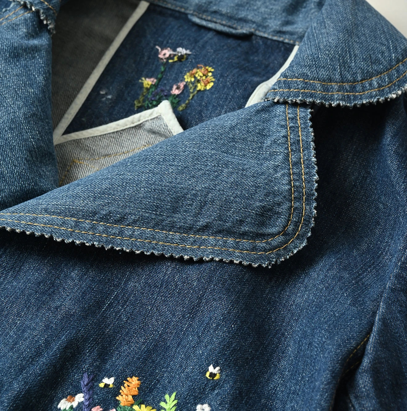 45R(フォーティファイブアール) |ヒッピーパッチワークのレフアジャケット（重）