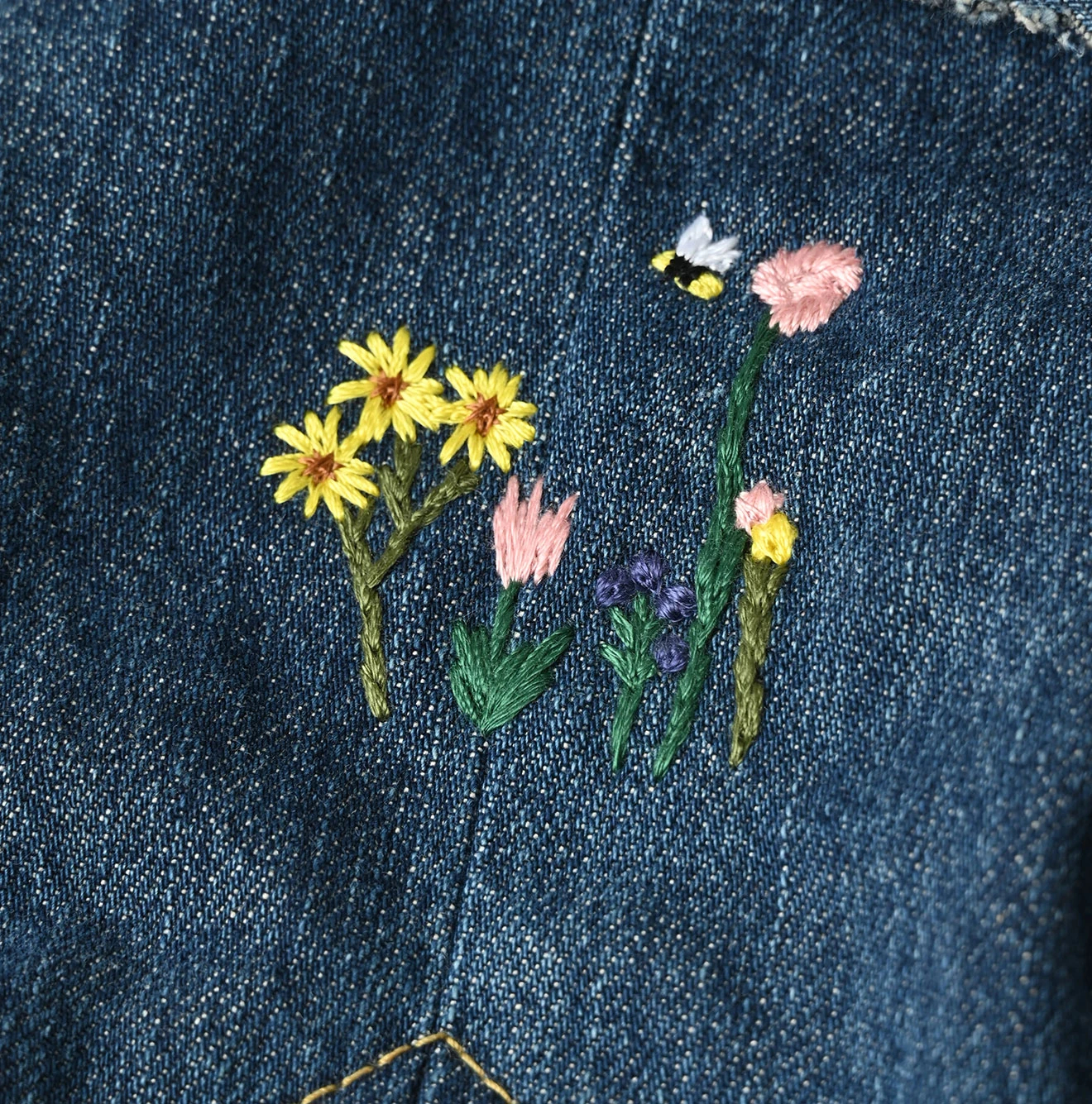 45R(フォーティファイブアール) |ヒッピーパッチワークのレフアジャケット（重）