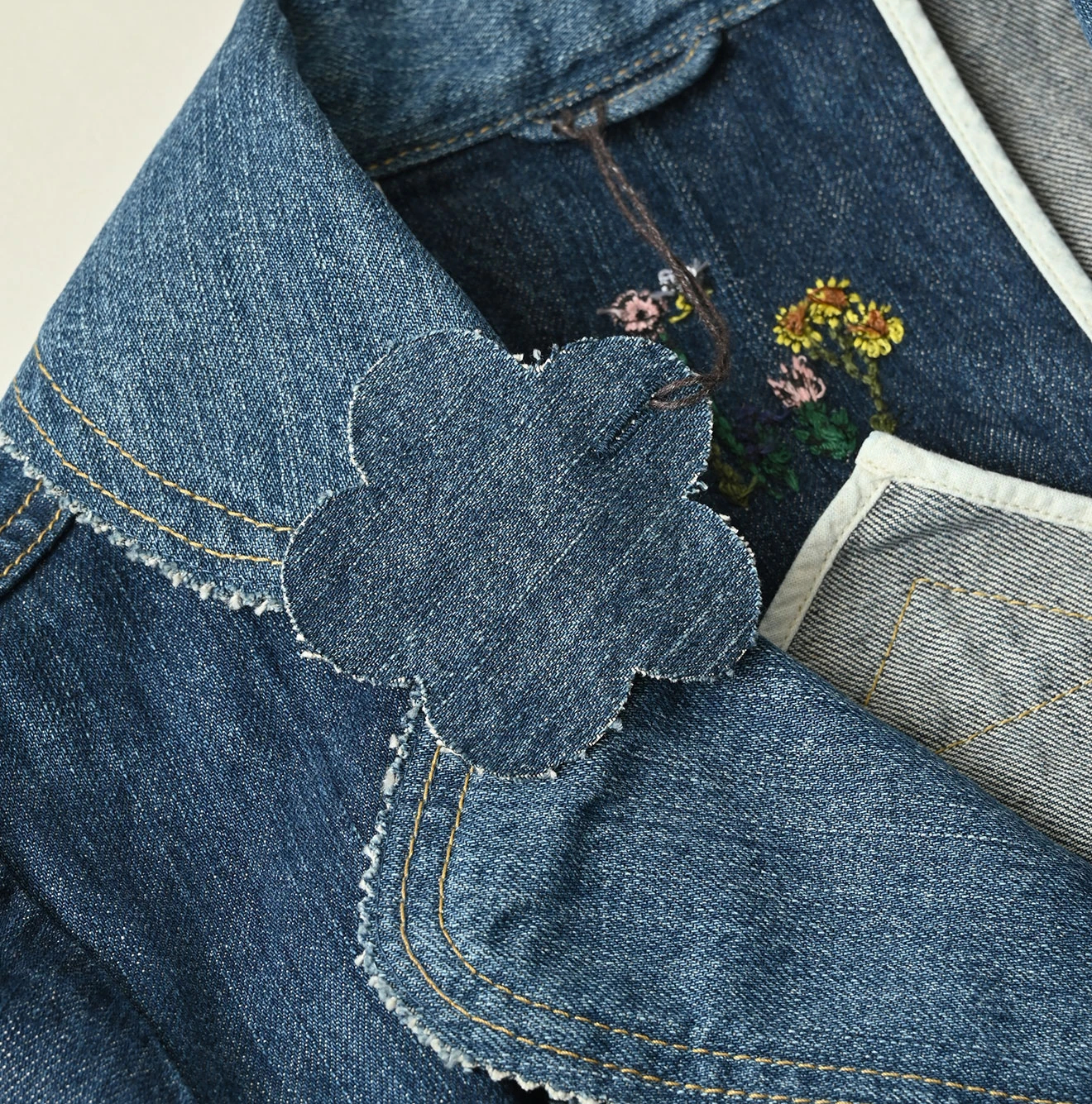 45R(フォーティファイブアール) |ヒッピーパッチワークのレフアジャケット（重）