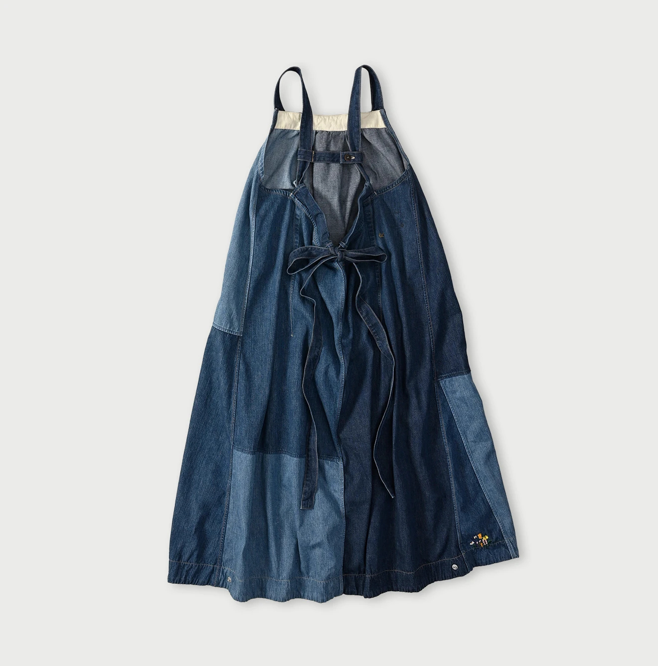 45R(フォーティファイブアール) |ヒッピーパッチワークのタックタックドレス（重）